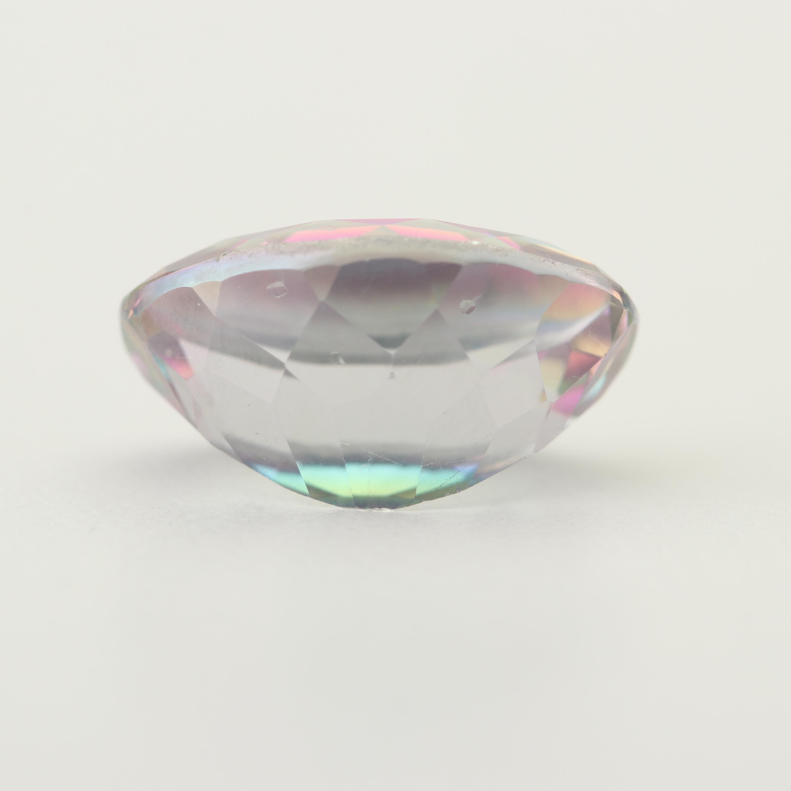 Loose 7.23 CT Mystic Topaz Gemstone