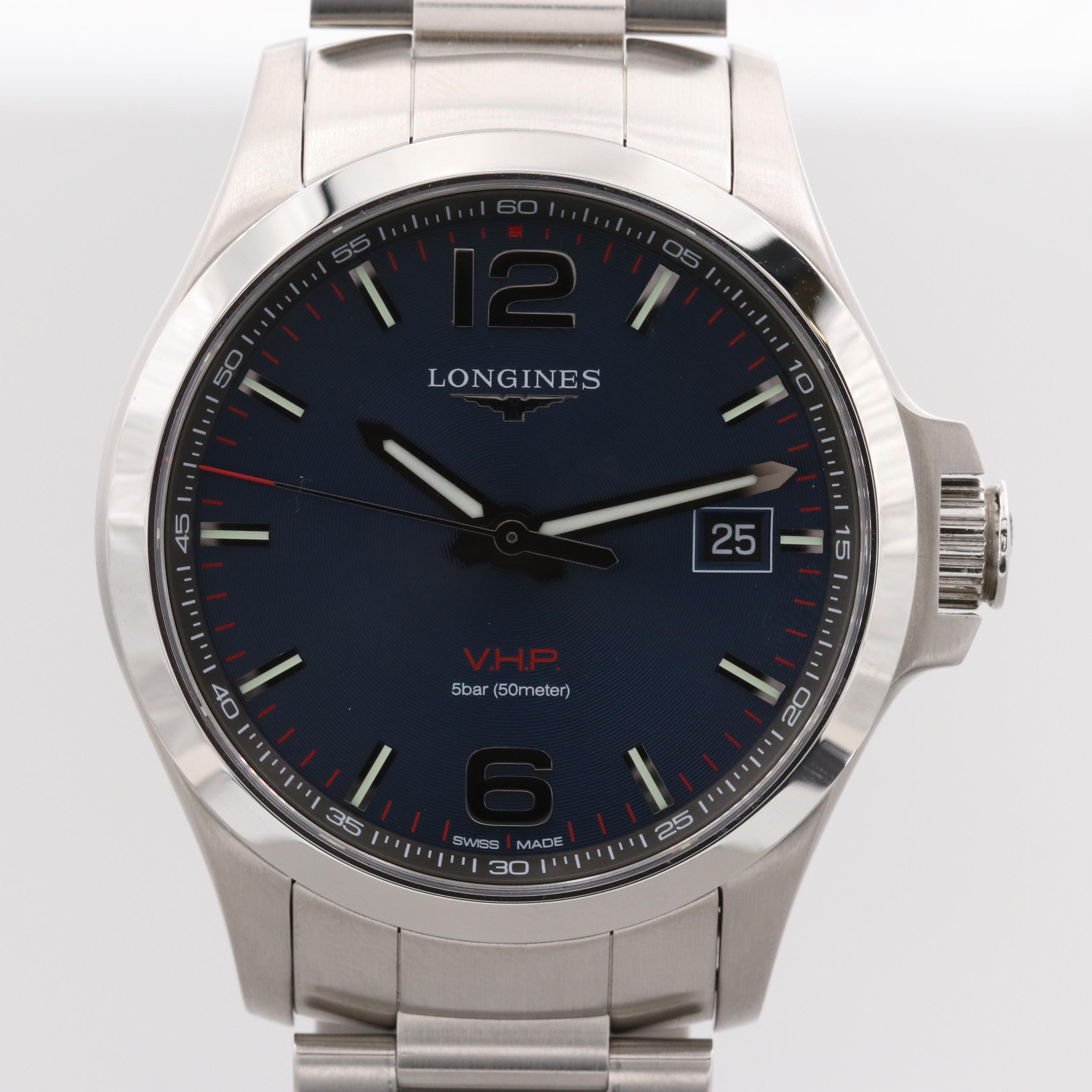 Longines Conquest V.H.P. Quartz Watch
