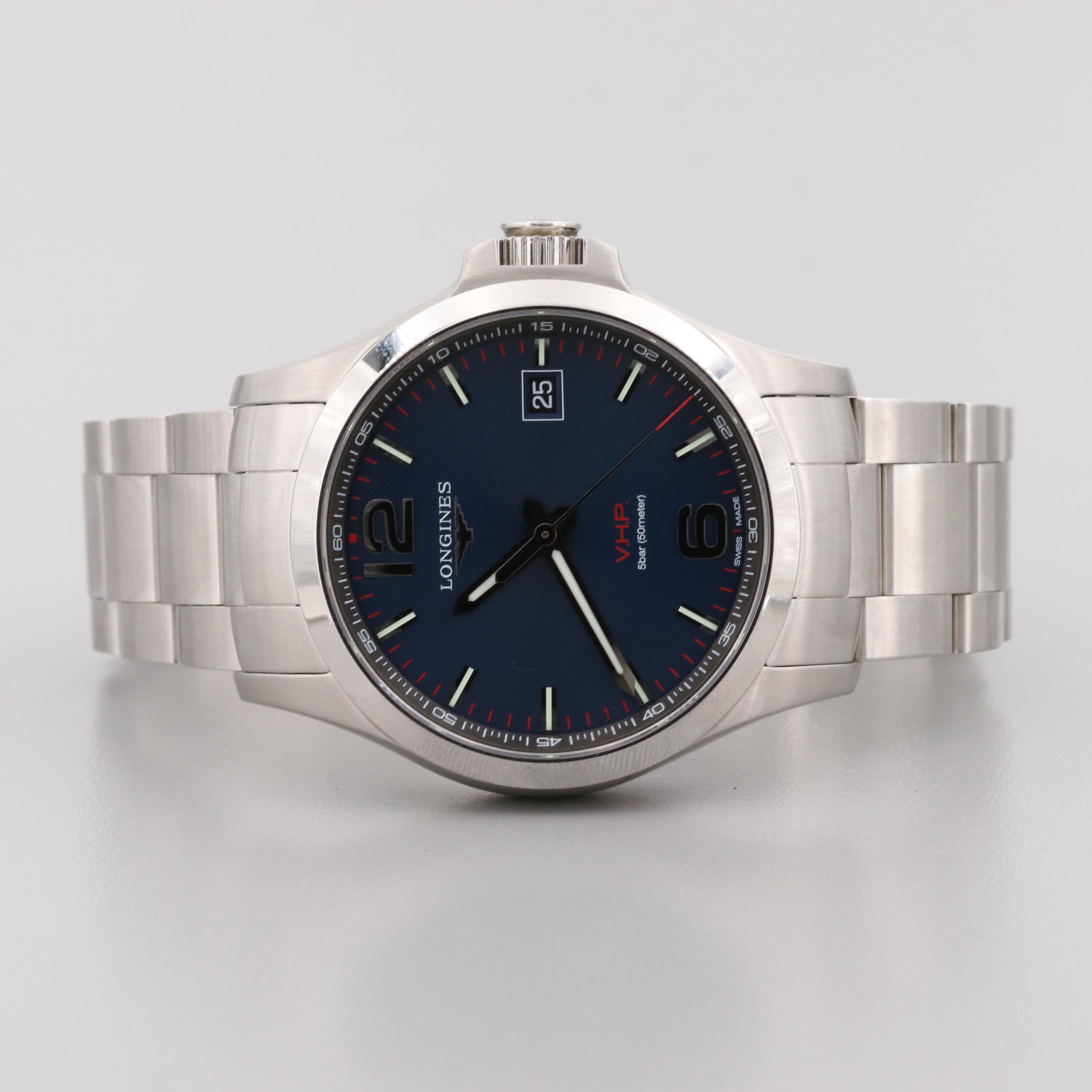 Longines Conquest V.H.P. Quartz Watch