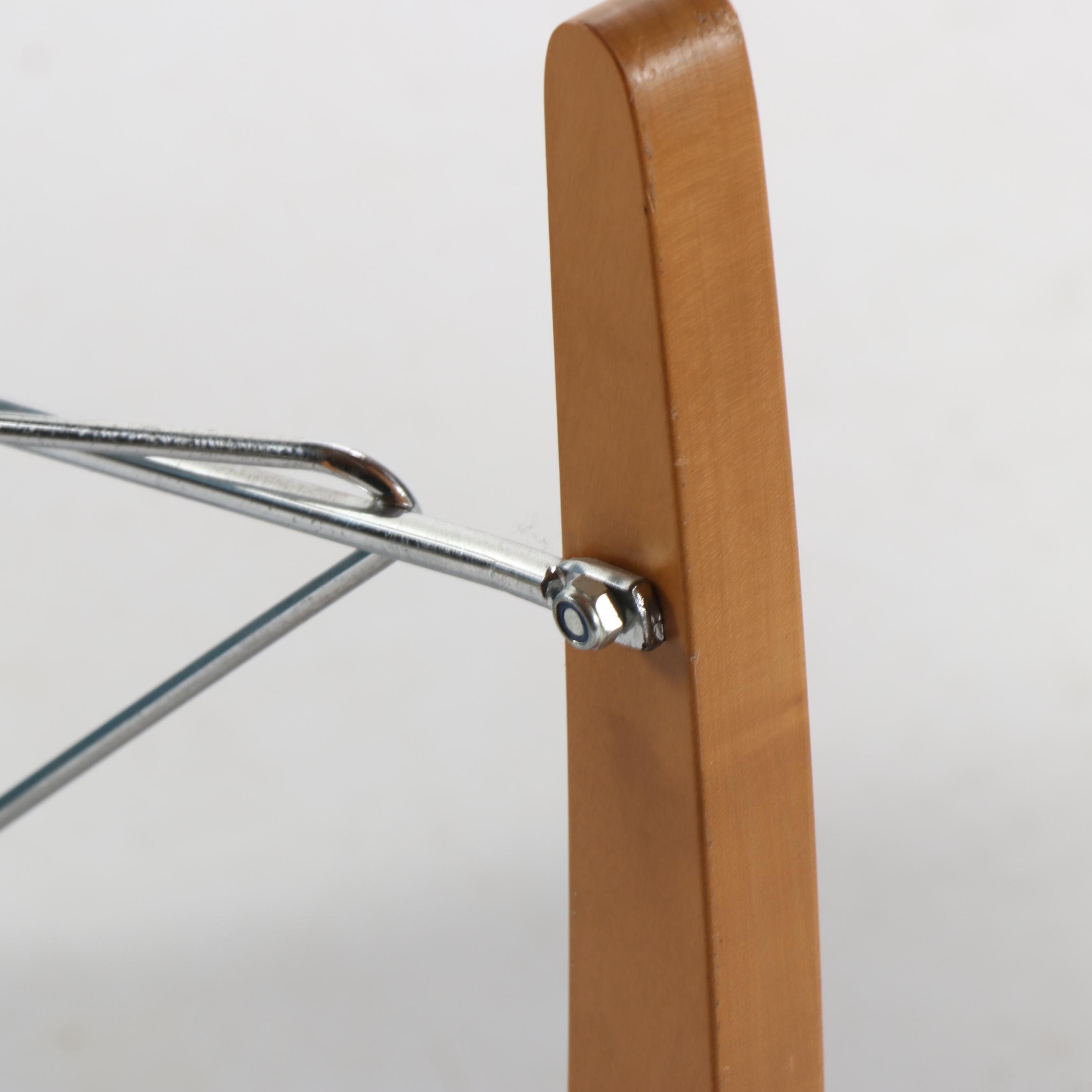 Eames Molded Plastic Light Blue Rocker