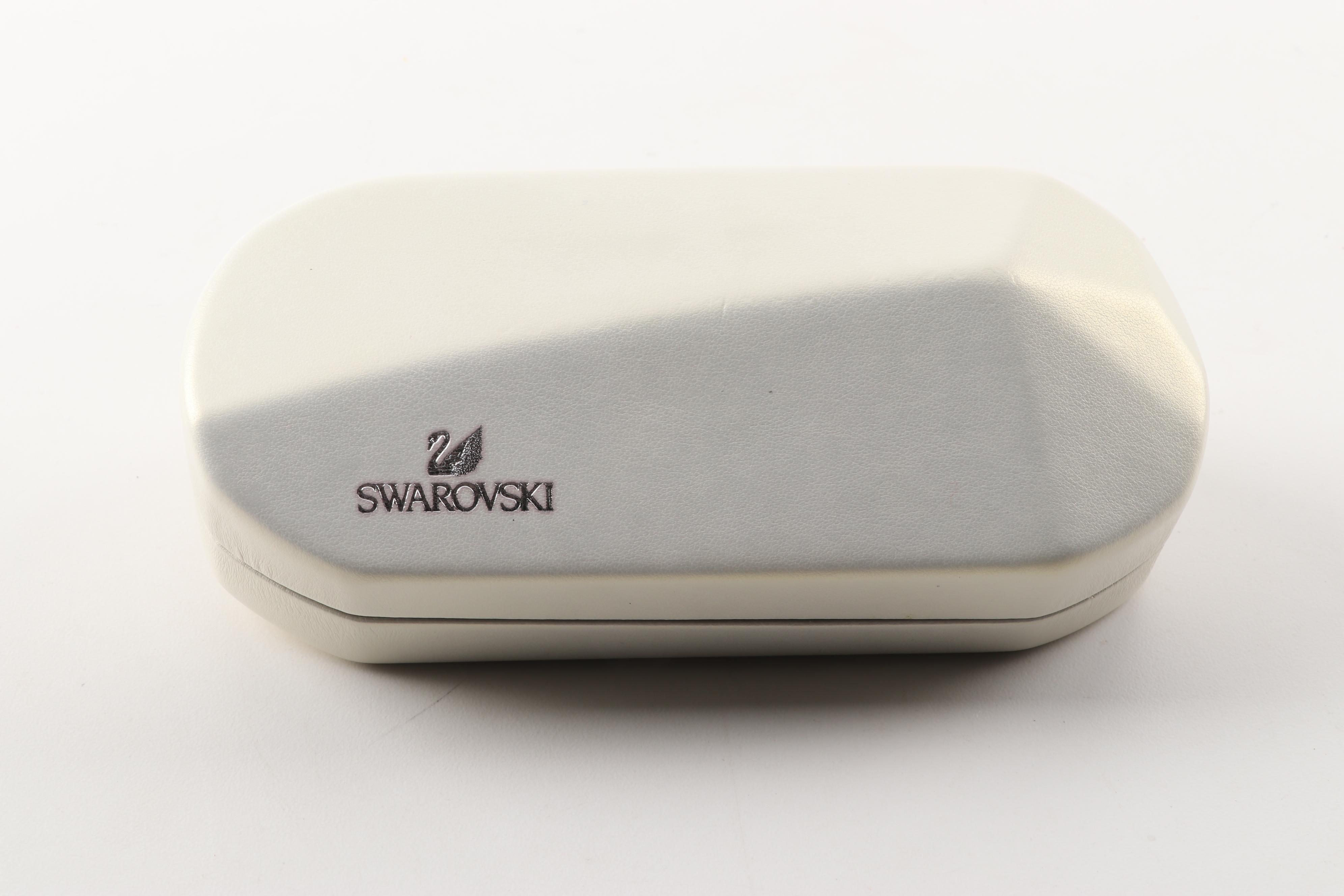 Swarovski Bridget Aqua Blue Sunglasses with Crystals, Made in Italy