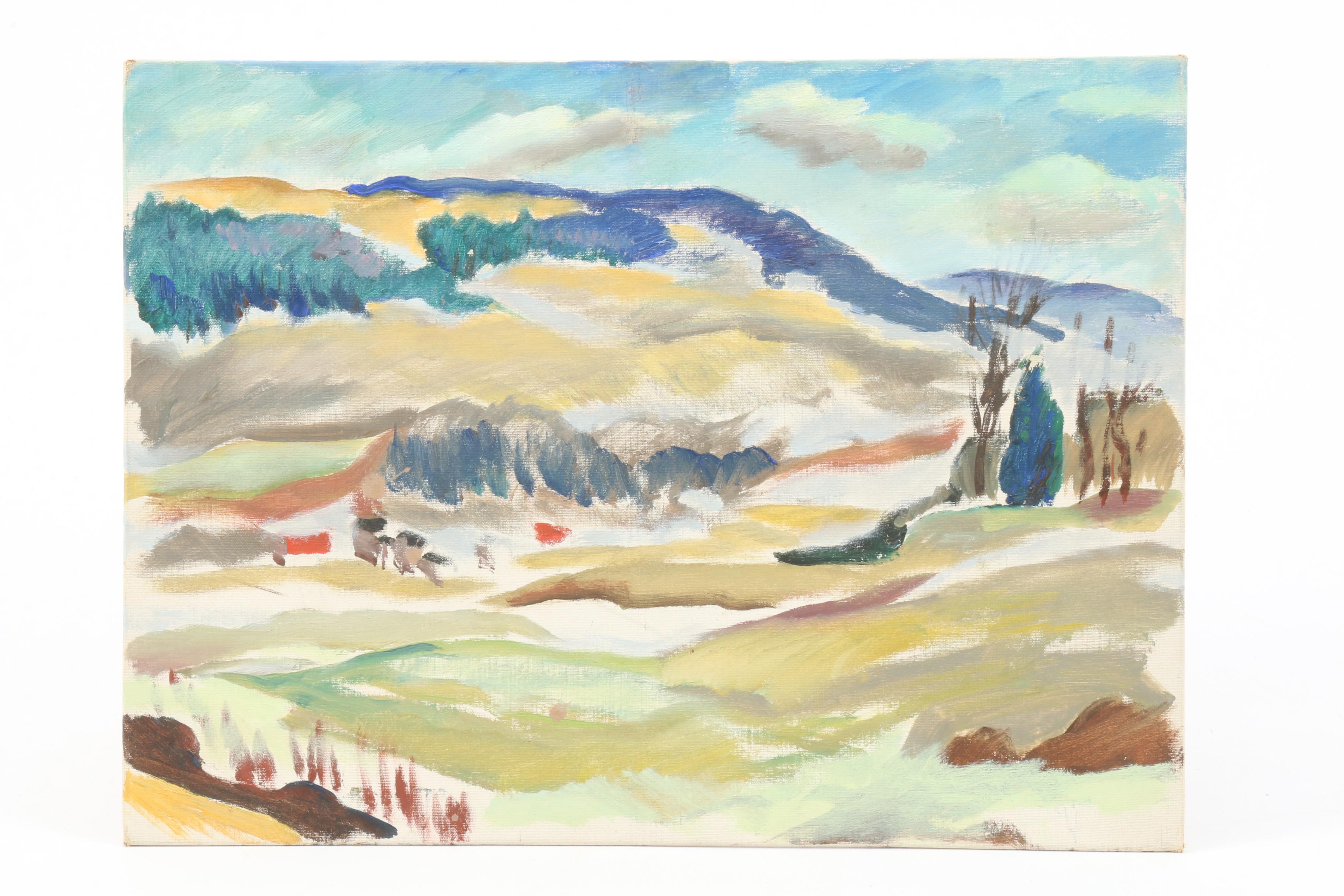 Landscape Oil Paintings Including Works by Michelle Golias