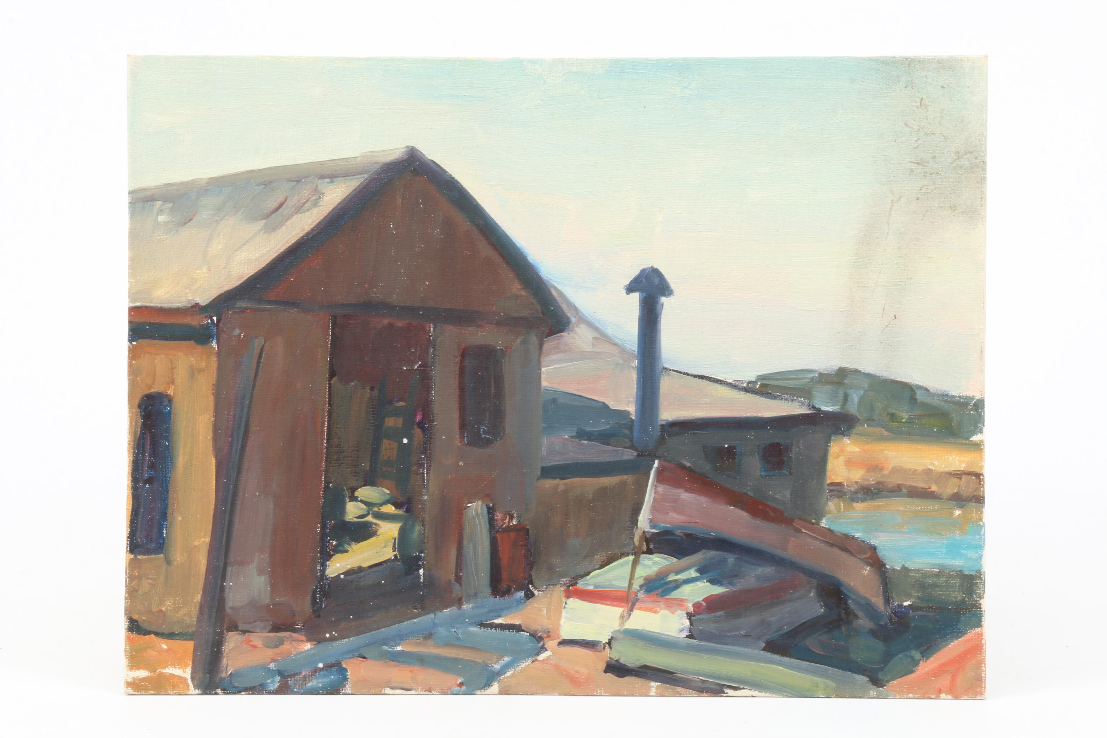 Landscape Oil Paintings Including Works by Michelle Golias