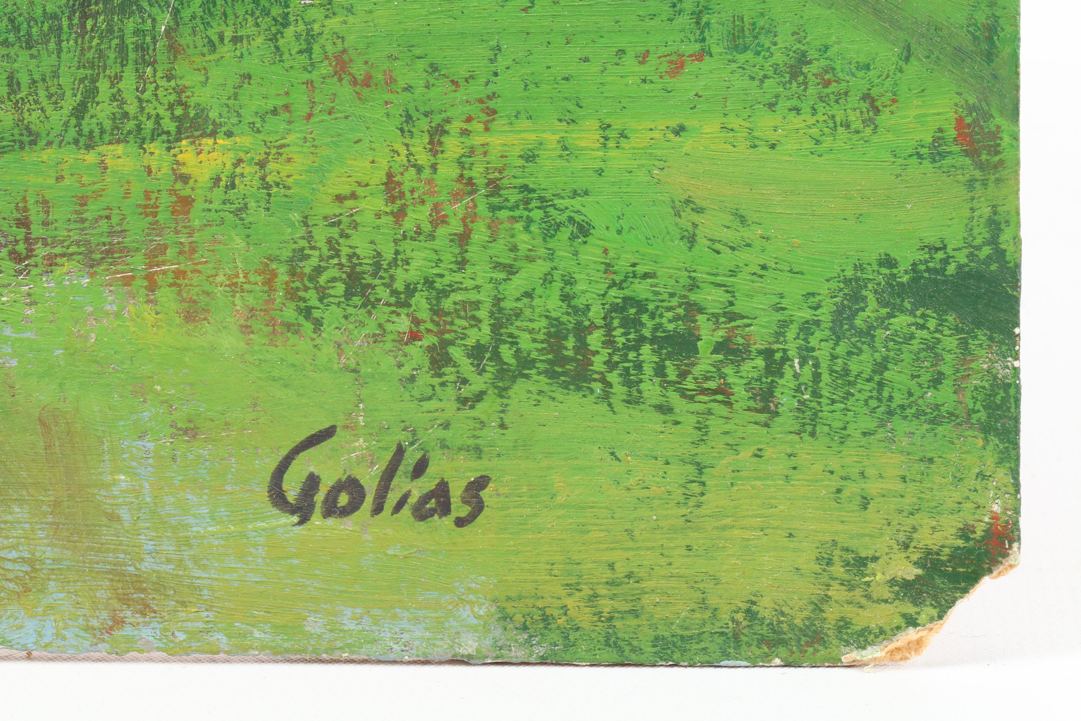 Landscape Oil Paintings Including Works by Michelle Golias