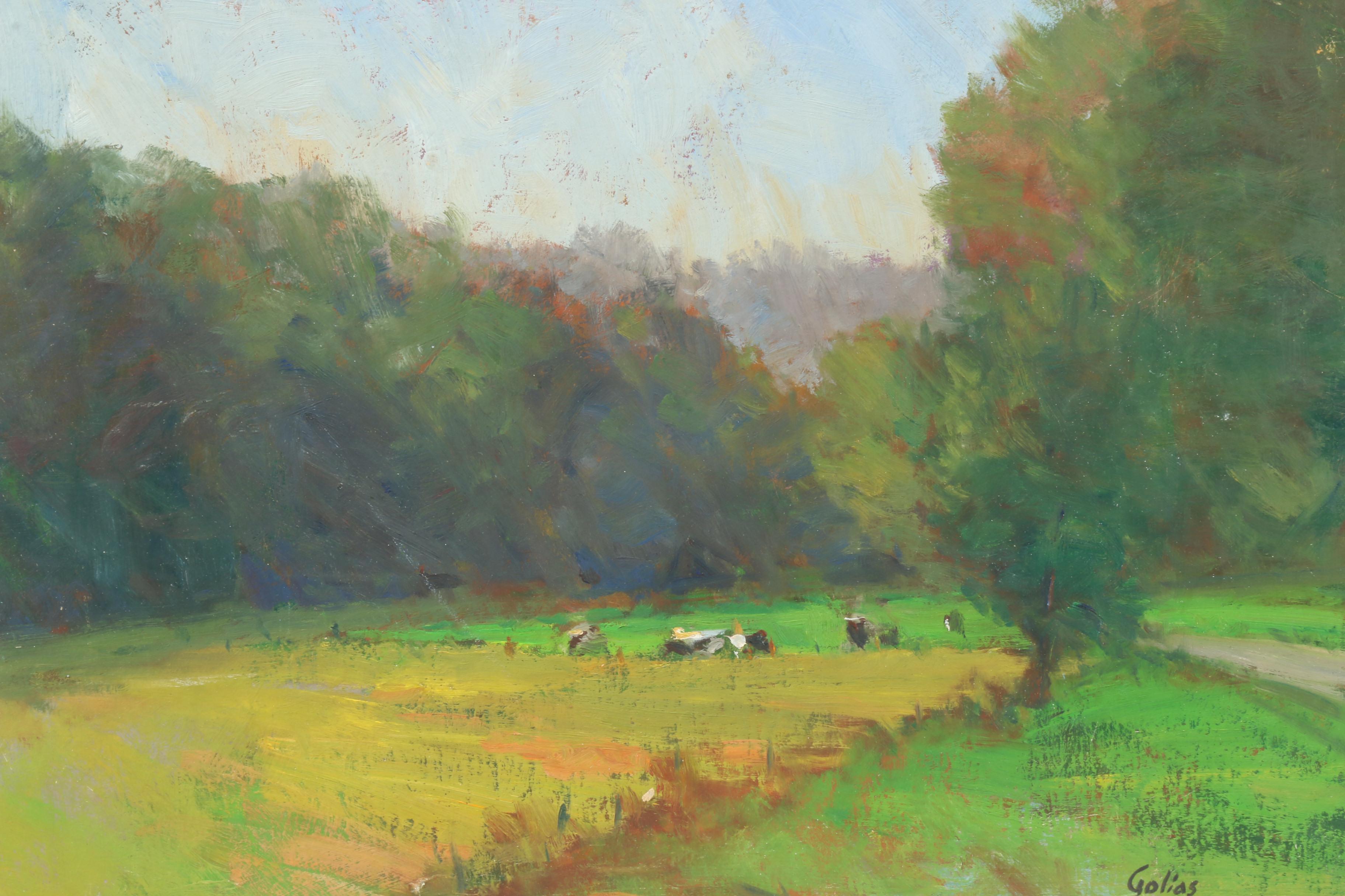 Landscape Oil Paintings Including Works by Michelle Golias