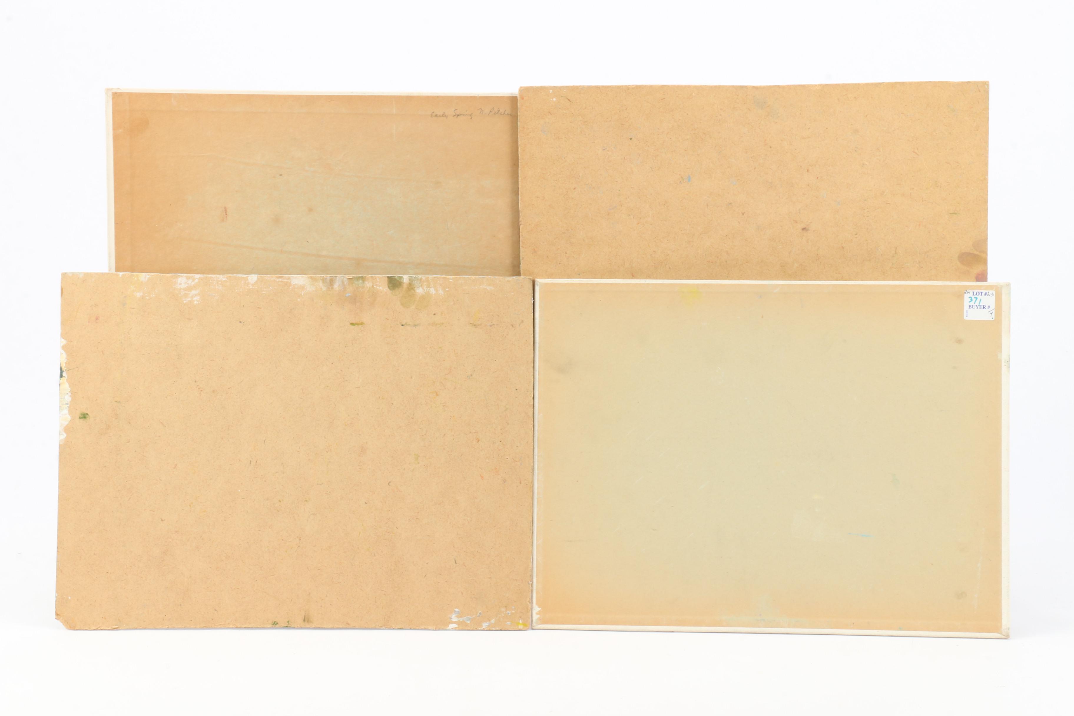 Landscape Oil Paintings Including Works by Michelle Golias