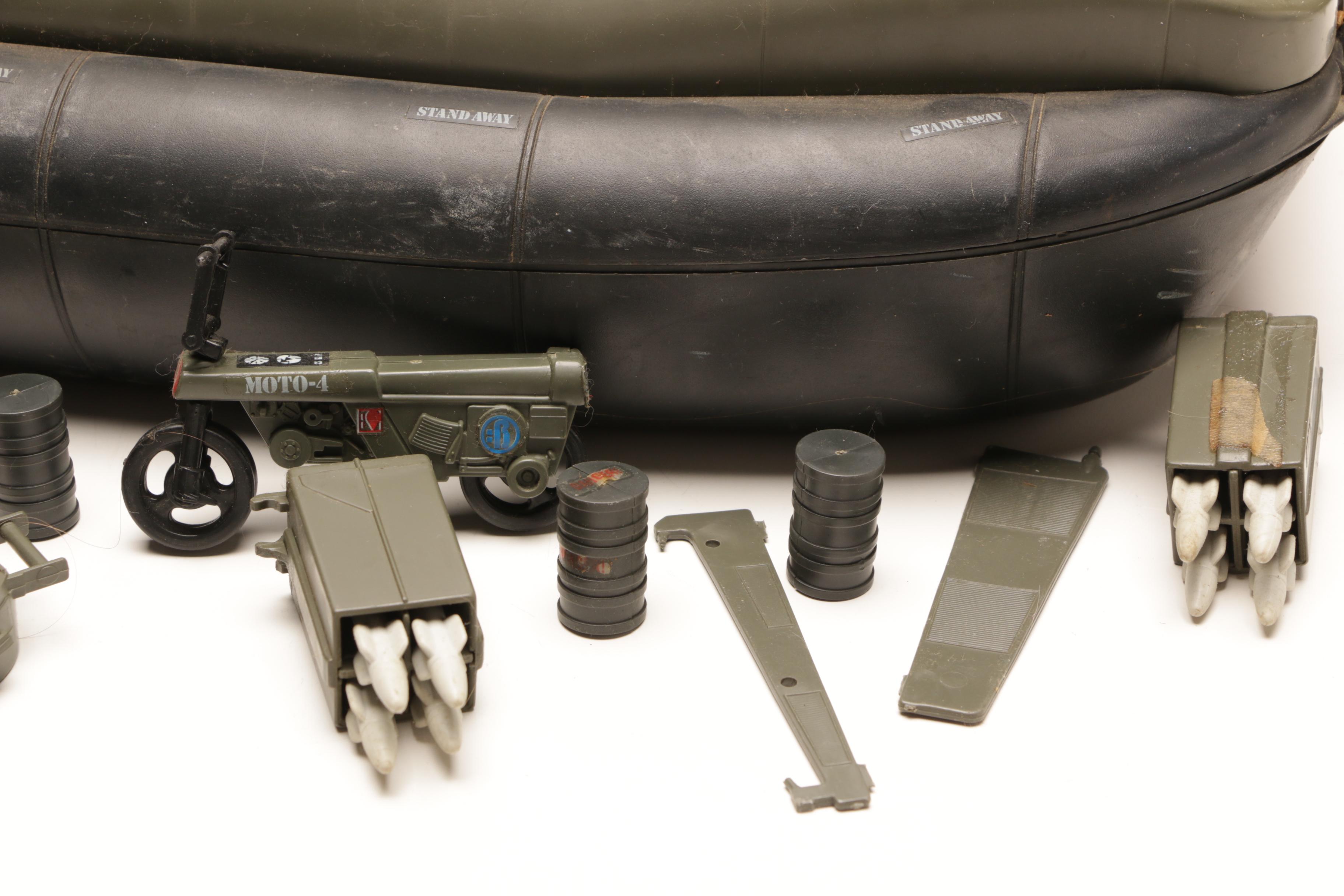 1984 G. I. Joe Hovercraft Killer W.H.A.L.E. Vehicle in Original Box