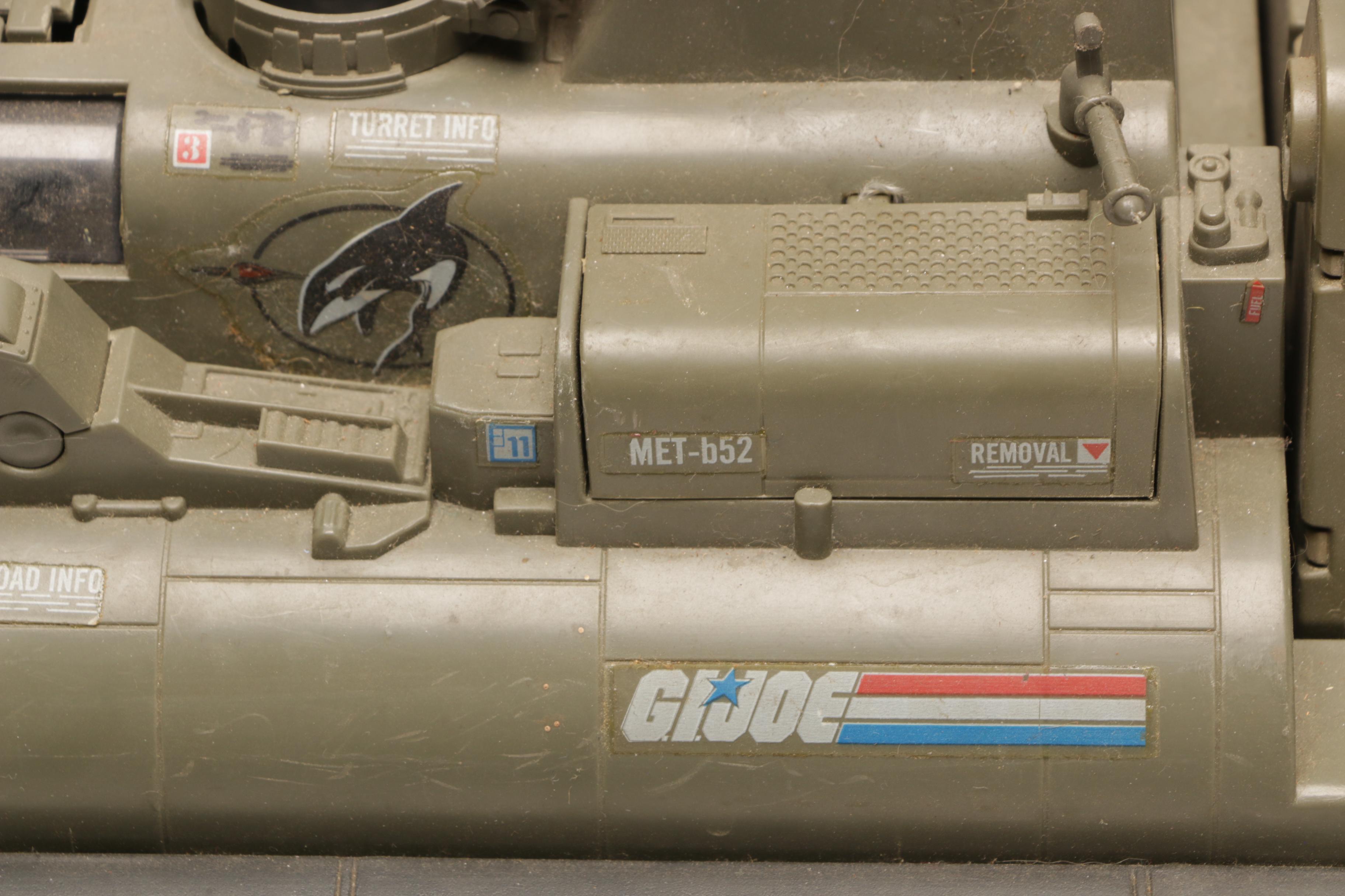 1984 G. I. Joe Hovercraft Killer W.H.A.L.E. Vehicle in Original Box
