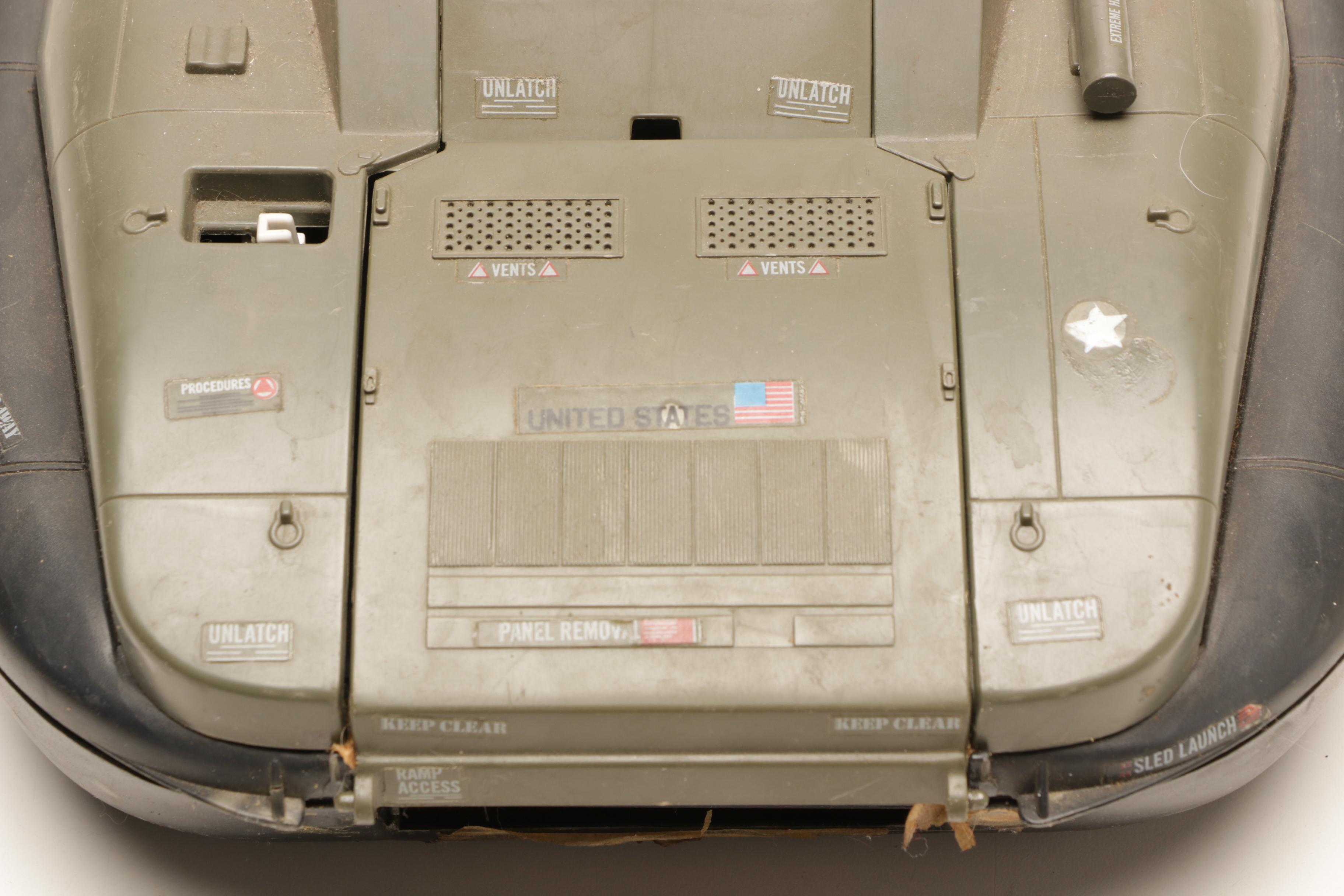 1984 G. I. Joe Hovercraft Killer W.H.A.L.E. Vehicle in Original Box