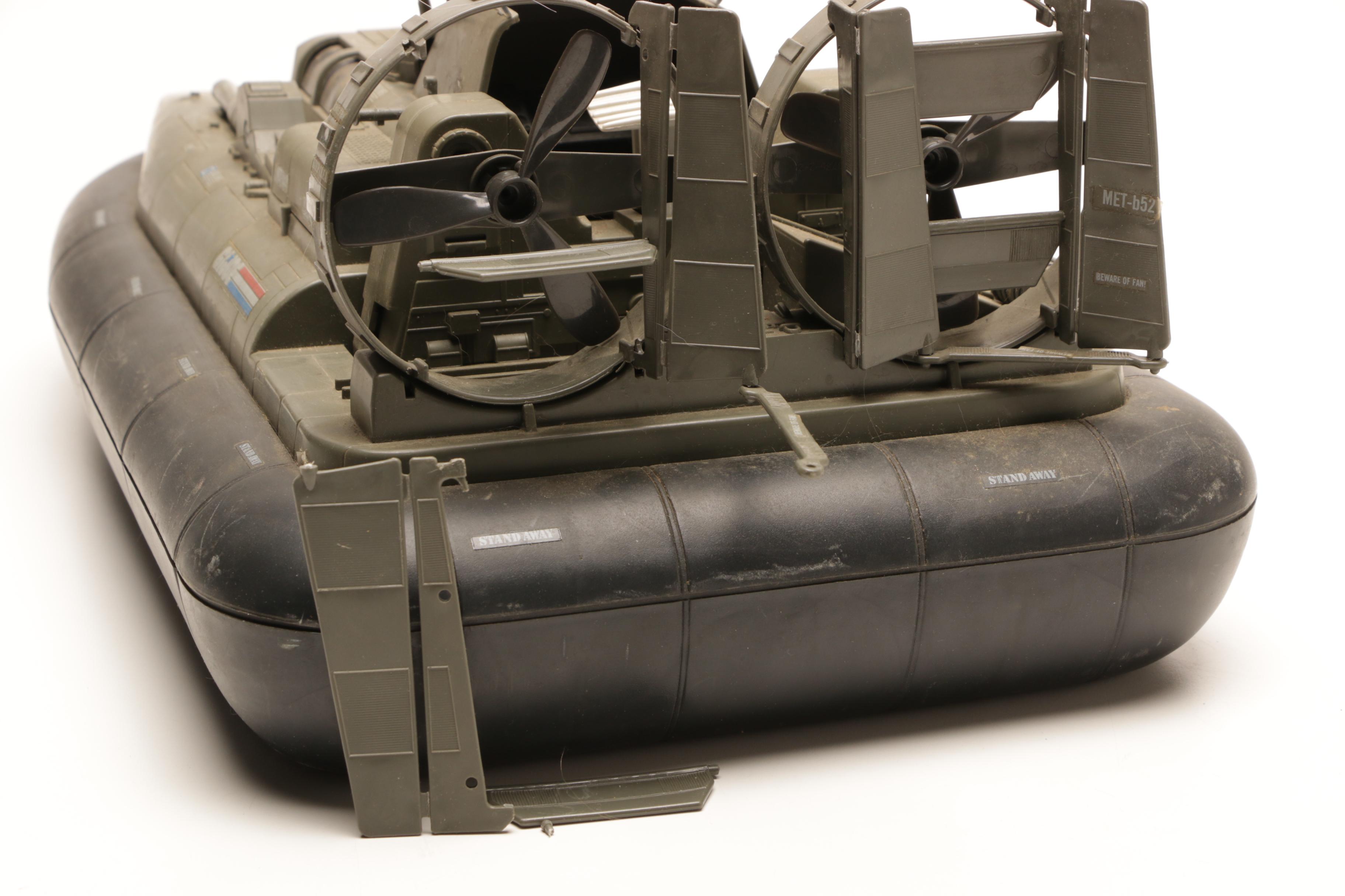 1984 G. I. Joe Hovercraft Killer W.H.A.L.E. Vehicle in Original Box