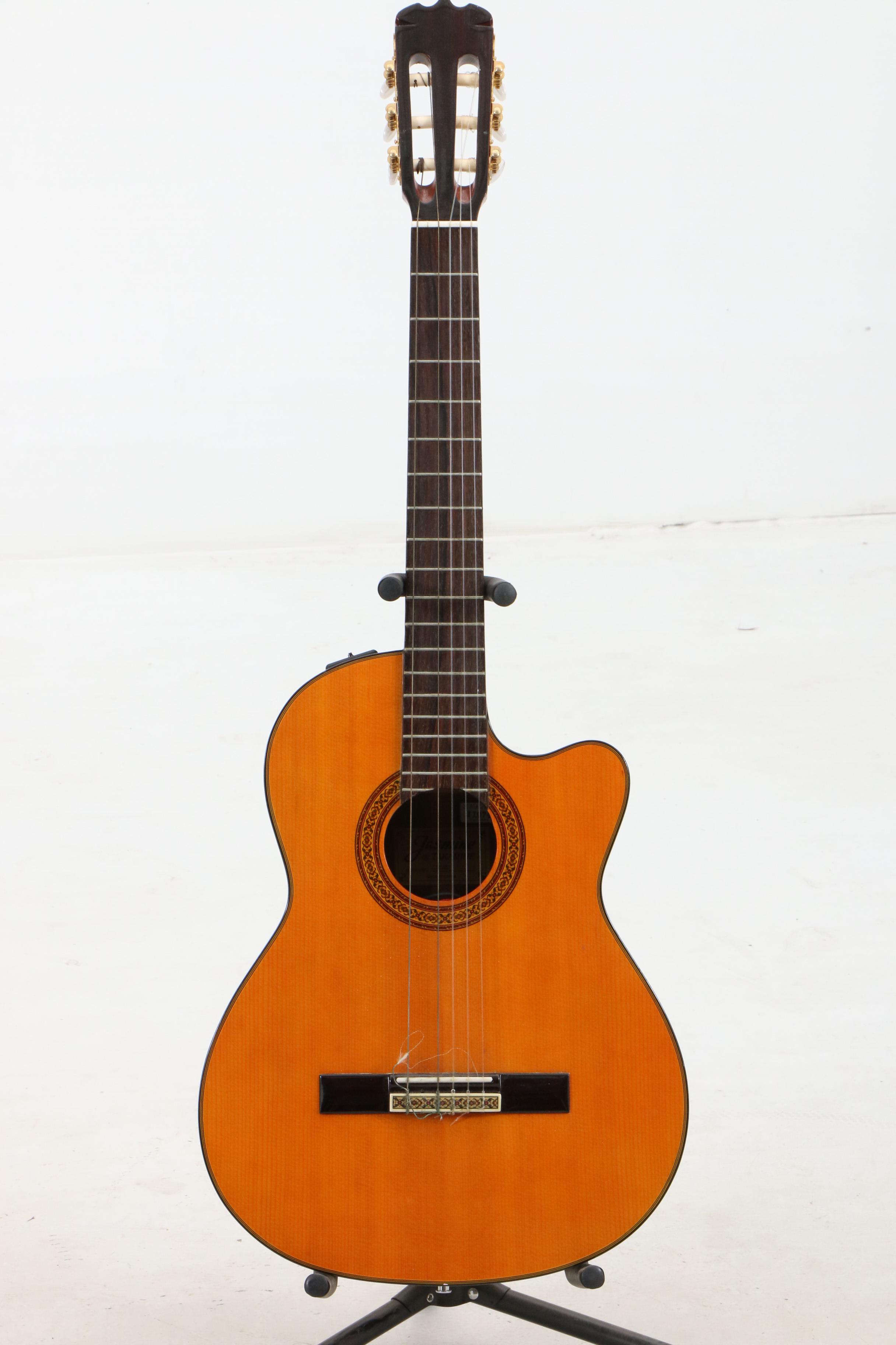 Korean Takamine "Jasmine" TC28C Classical Acoustic Electric Guitar with Case