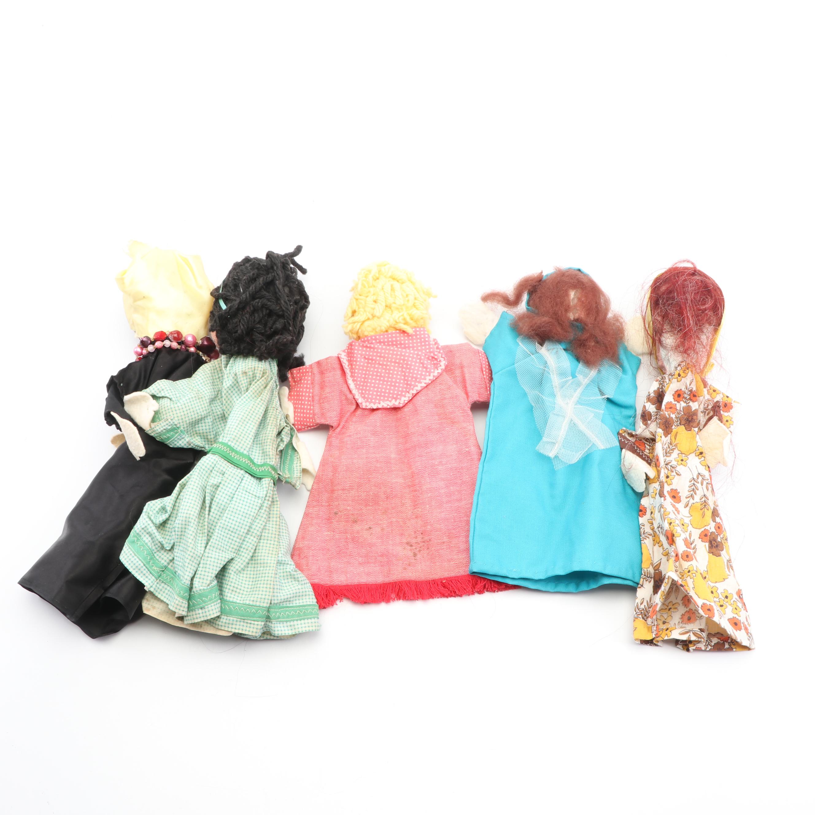 Handmade Hand Puppet Dolls
