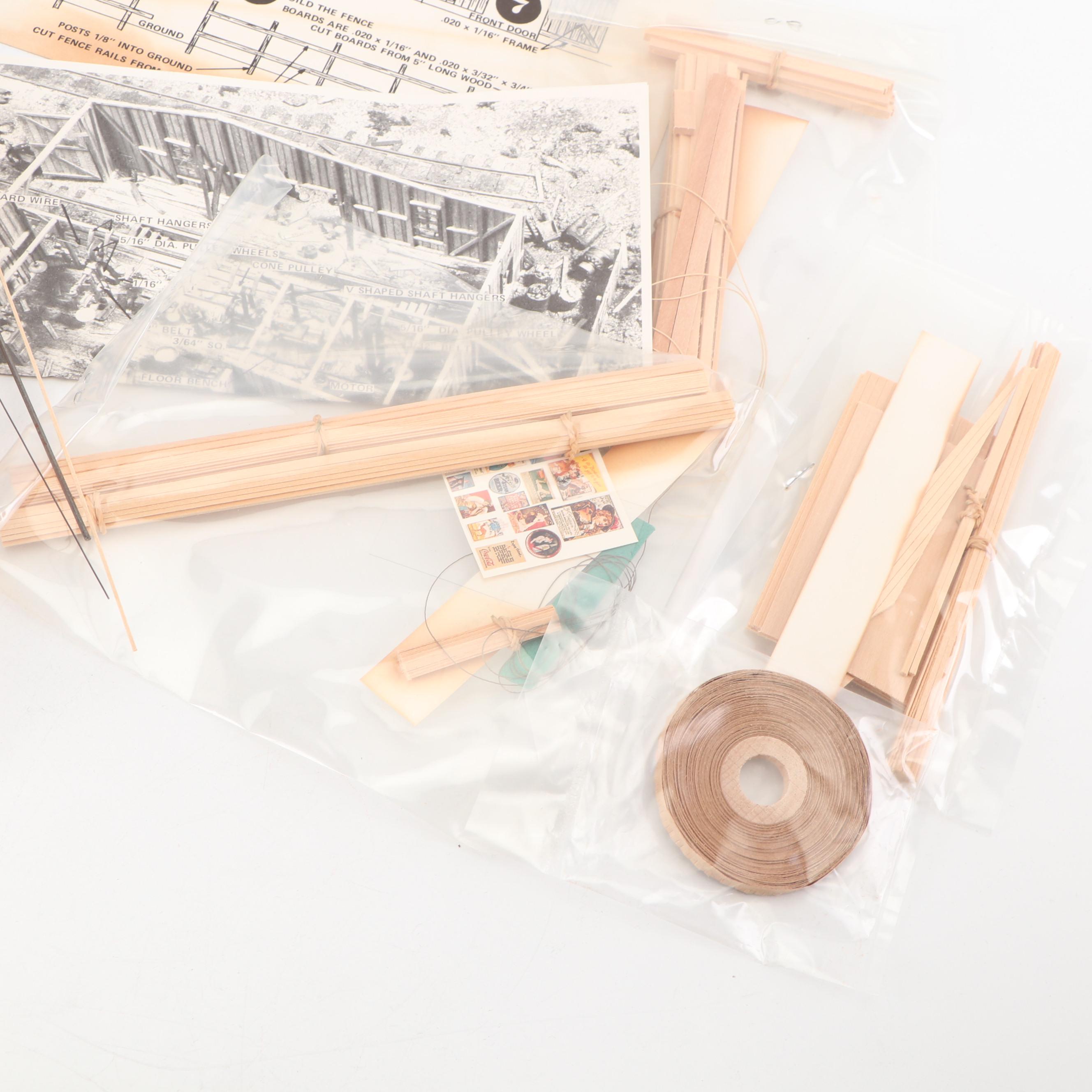 Fine Scale Miniatures Train Model Building Kits