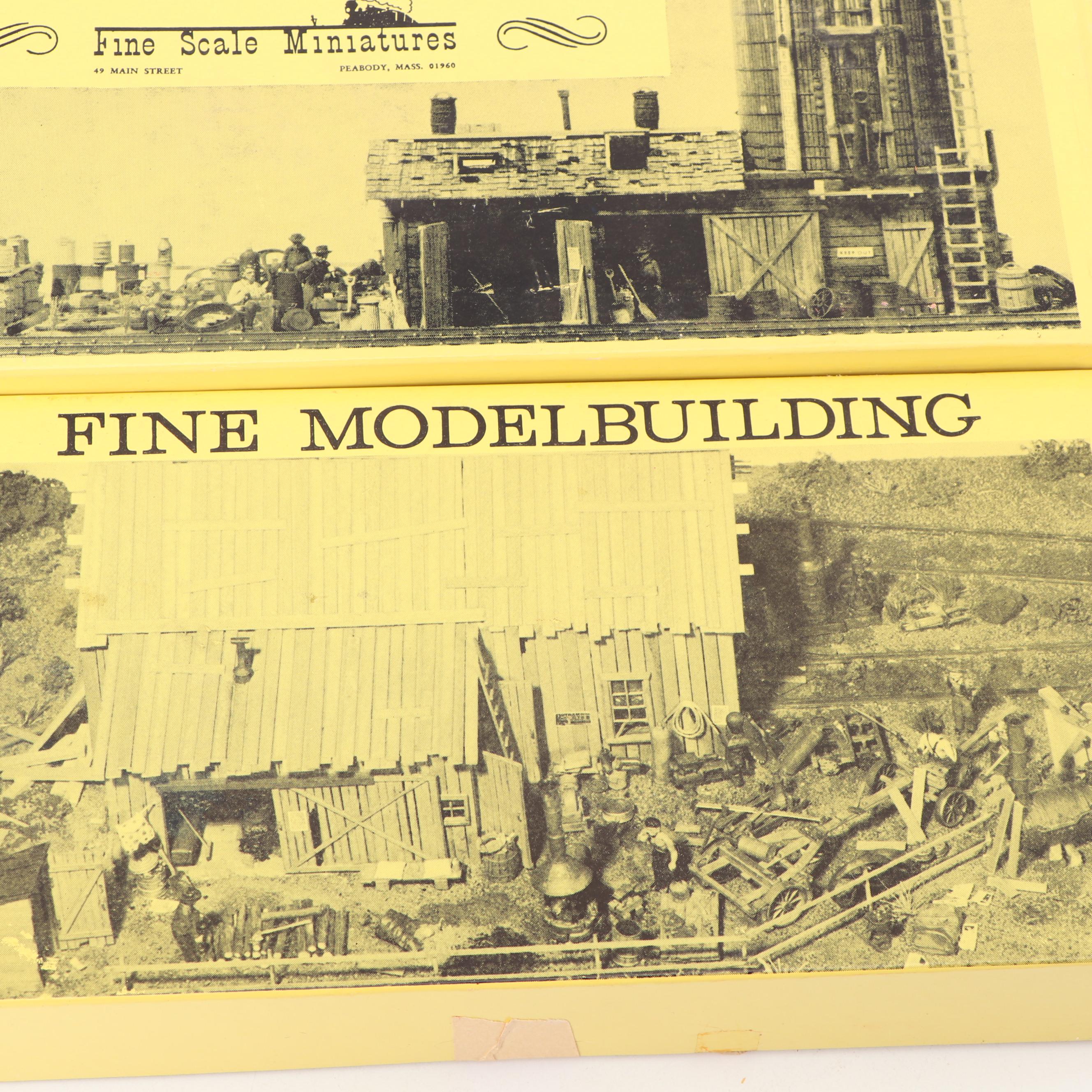 Fine Scale Miniatures Train Model Building Kits