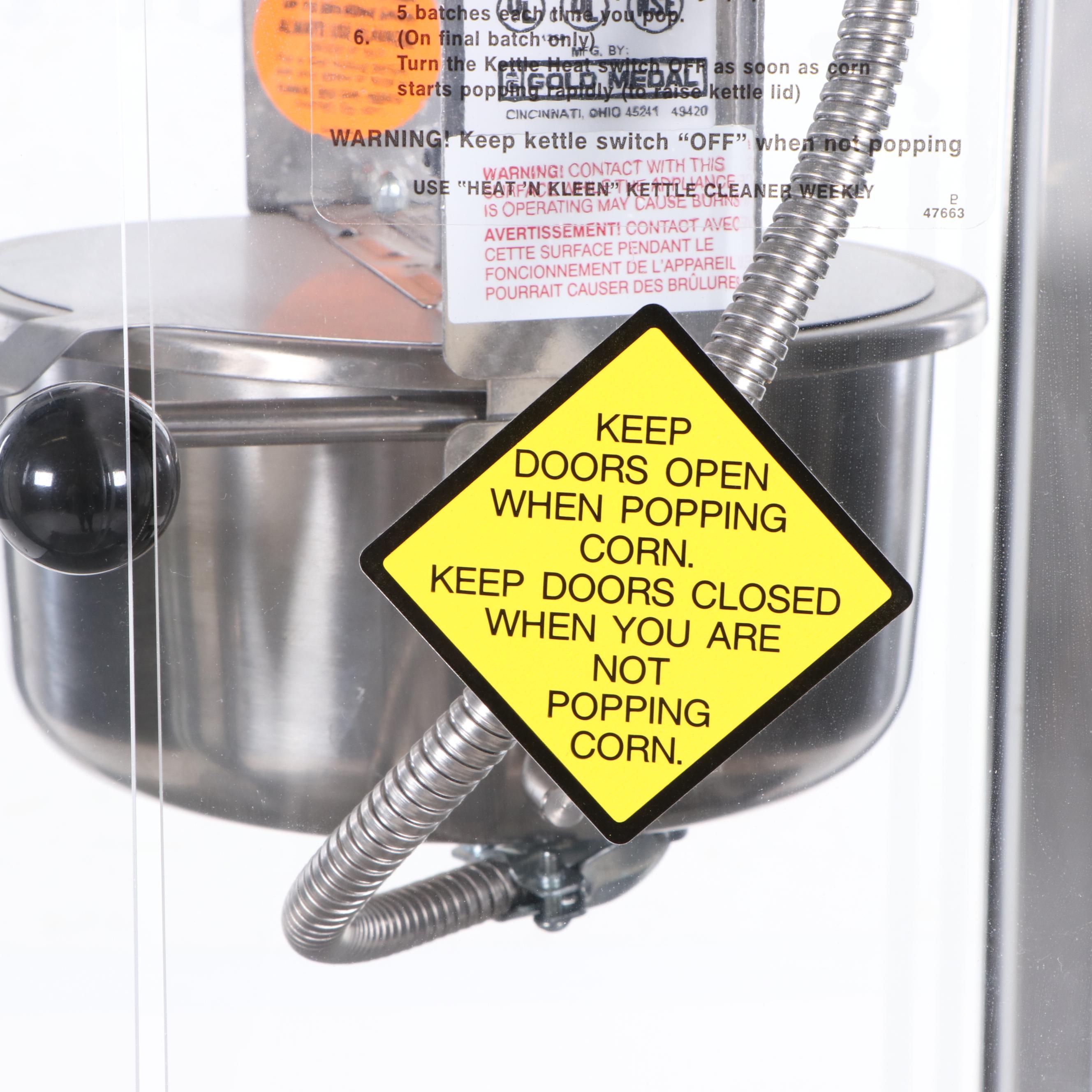 Antique Deluxe 60 Special Popcorn Machine