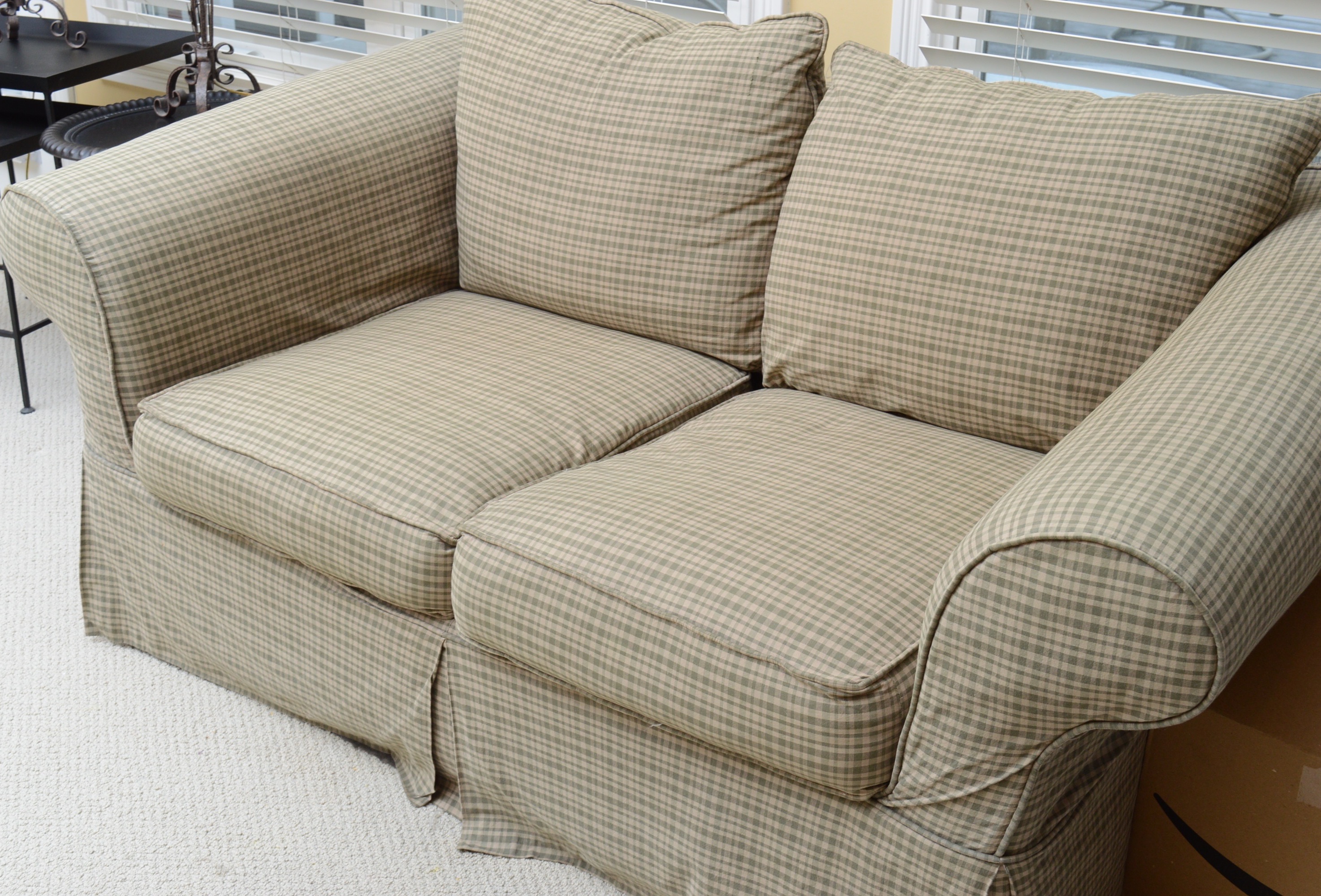 ROWE Loveseat with Slipcover