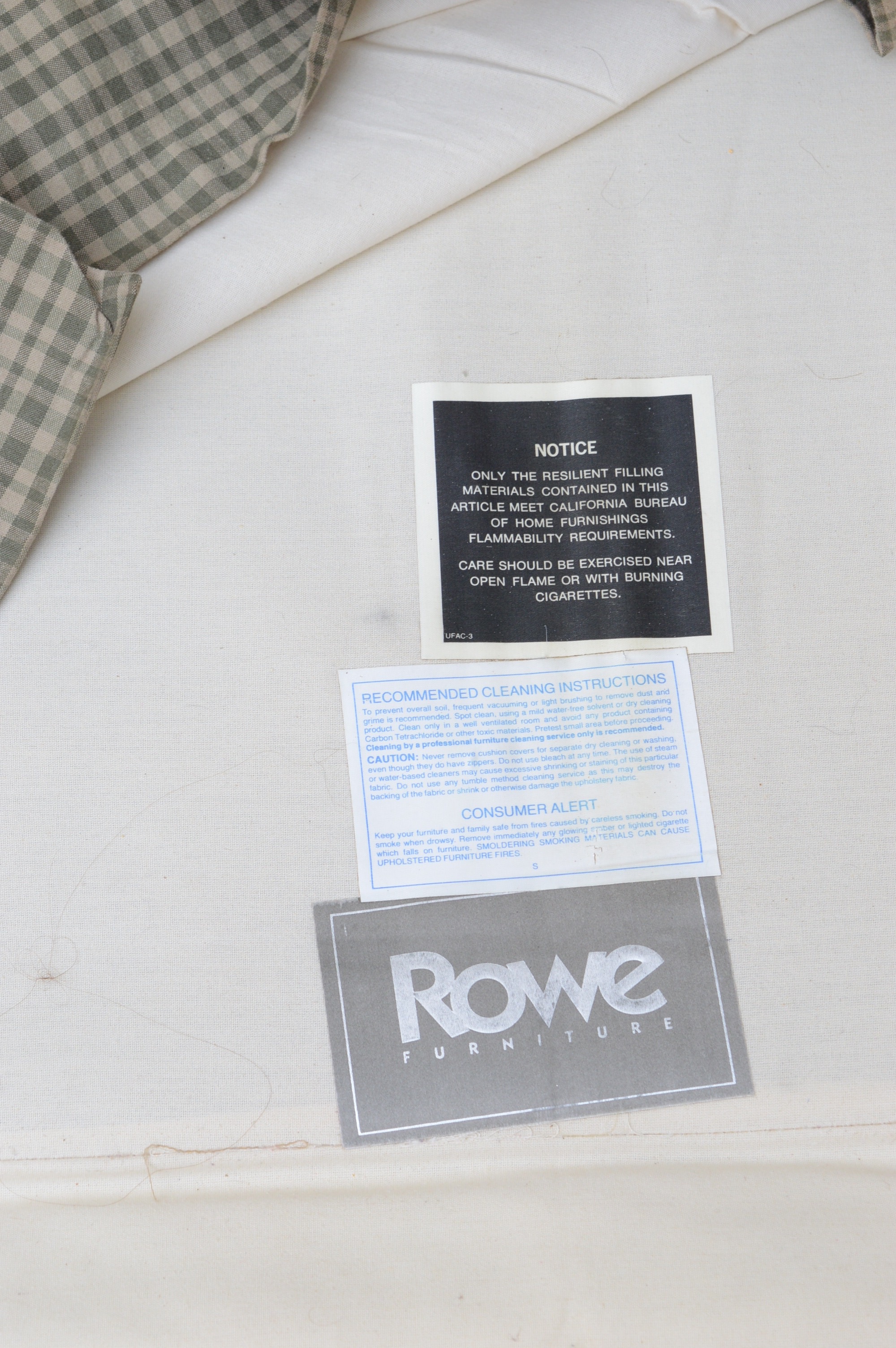 ROWE Loveseat with Slipcover