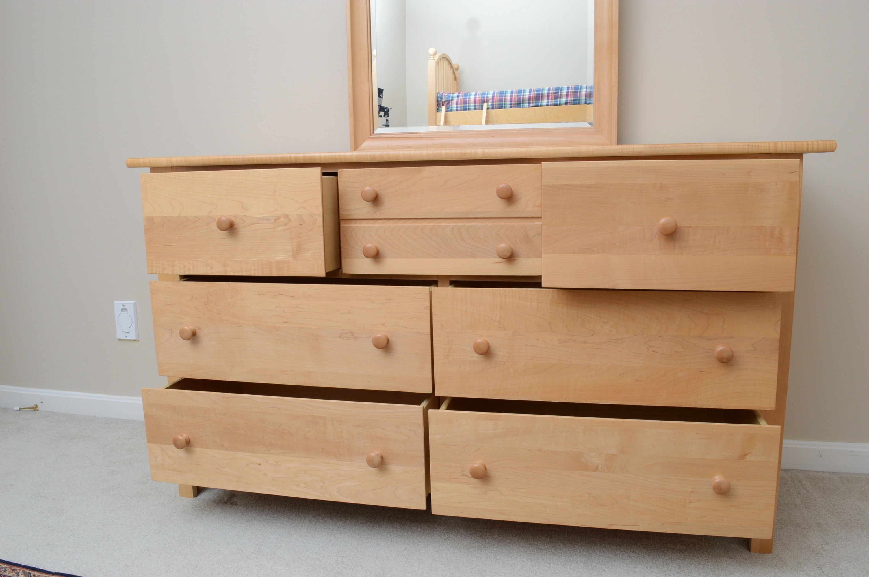 Stanley "Young America" Dresser with Mirror