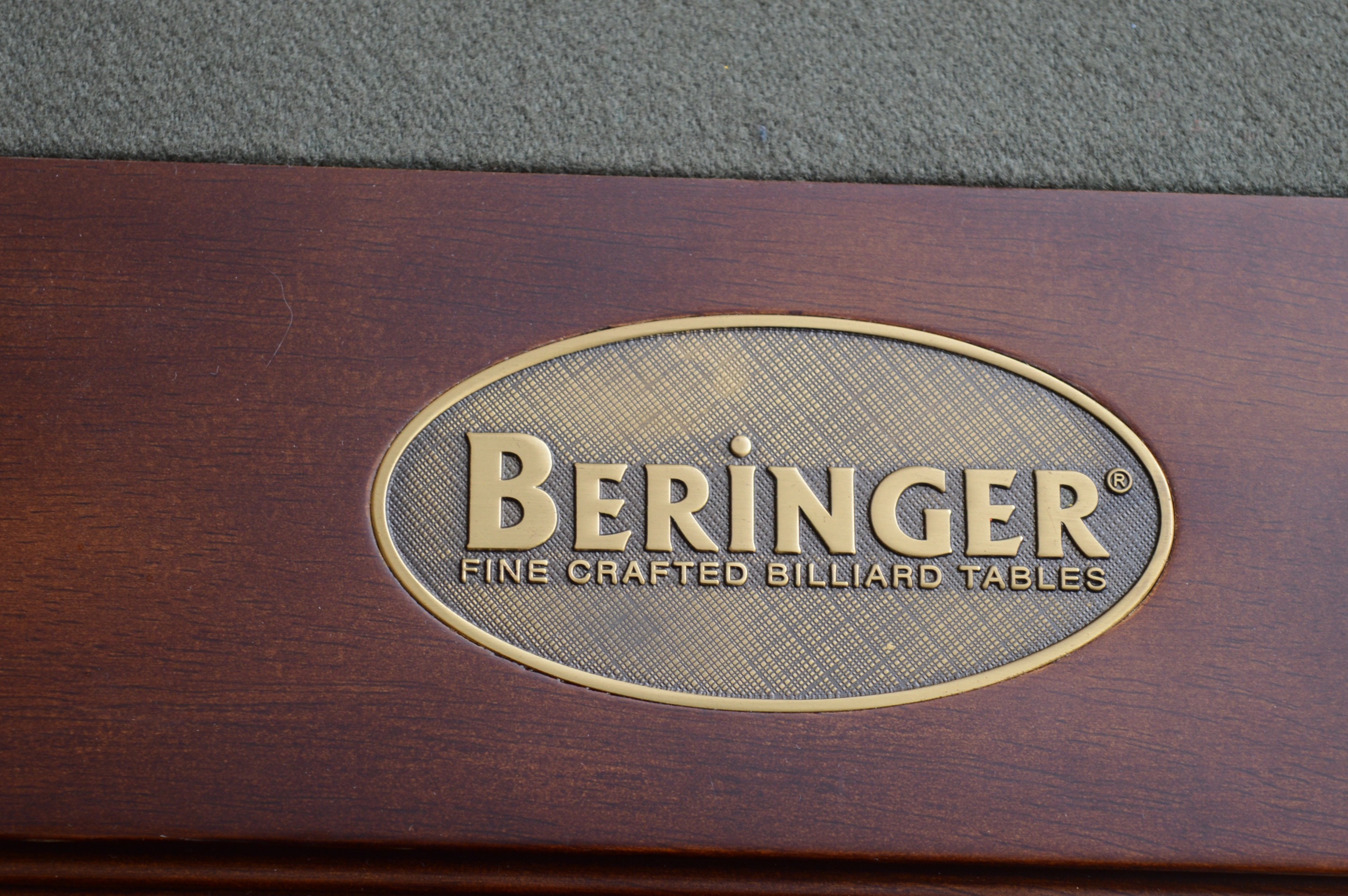 Beringer Slate Top Pool Table  with Accessories