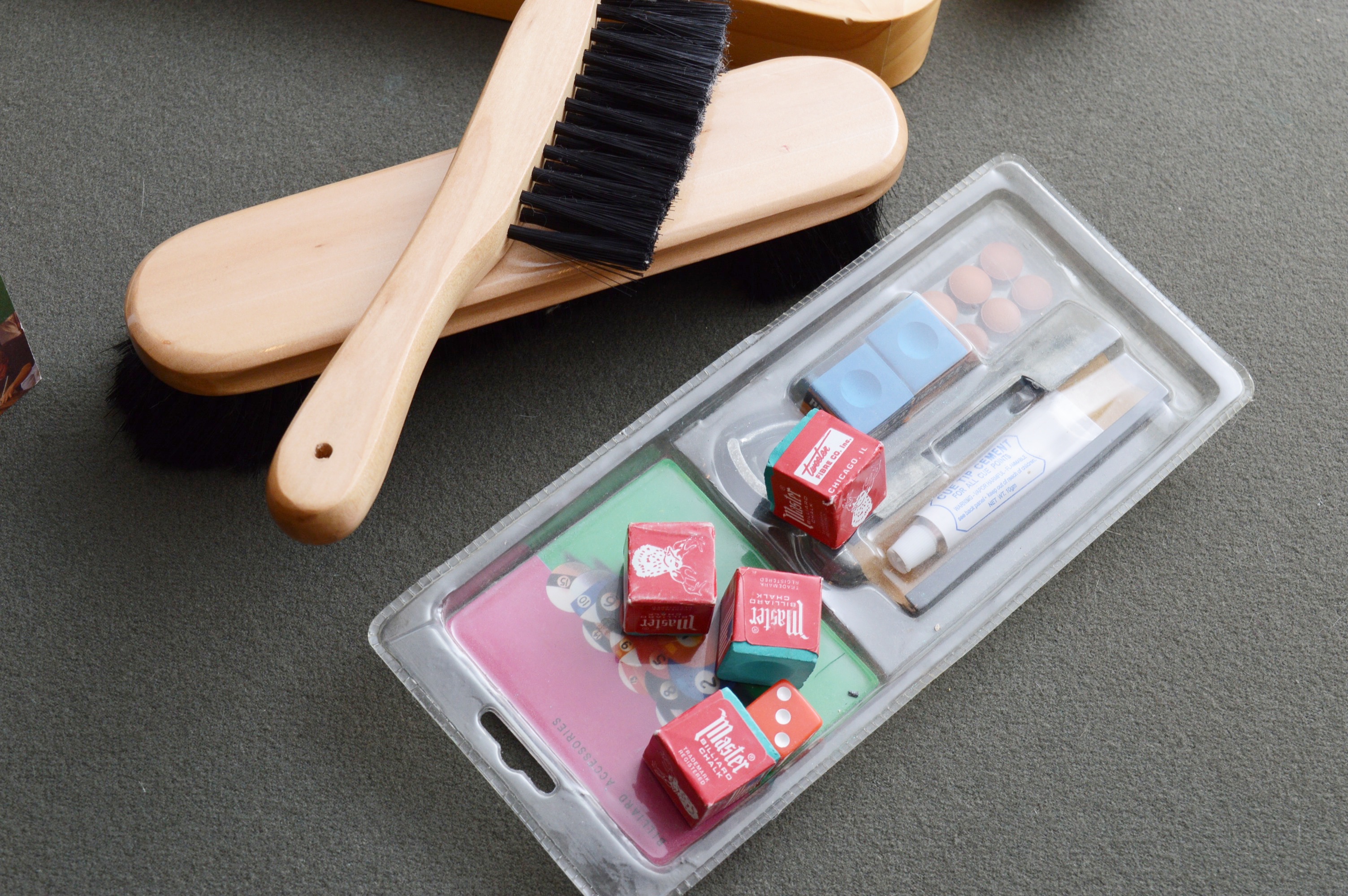 Beringer Slate Top Pool Table  with Accessories