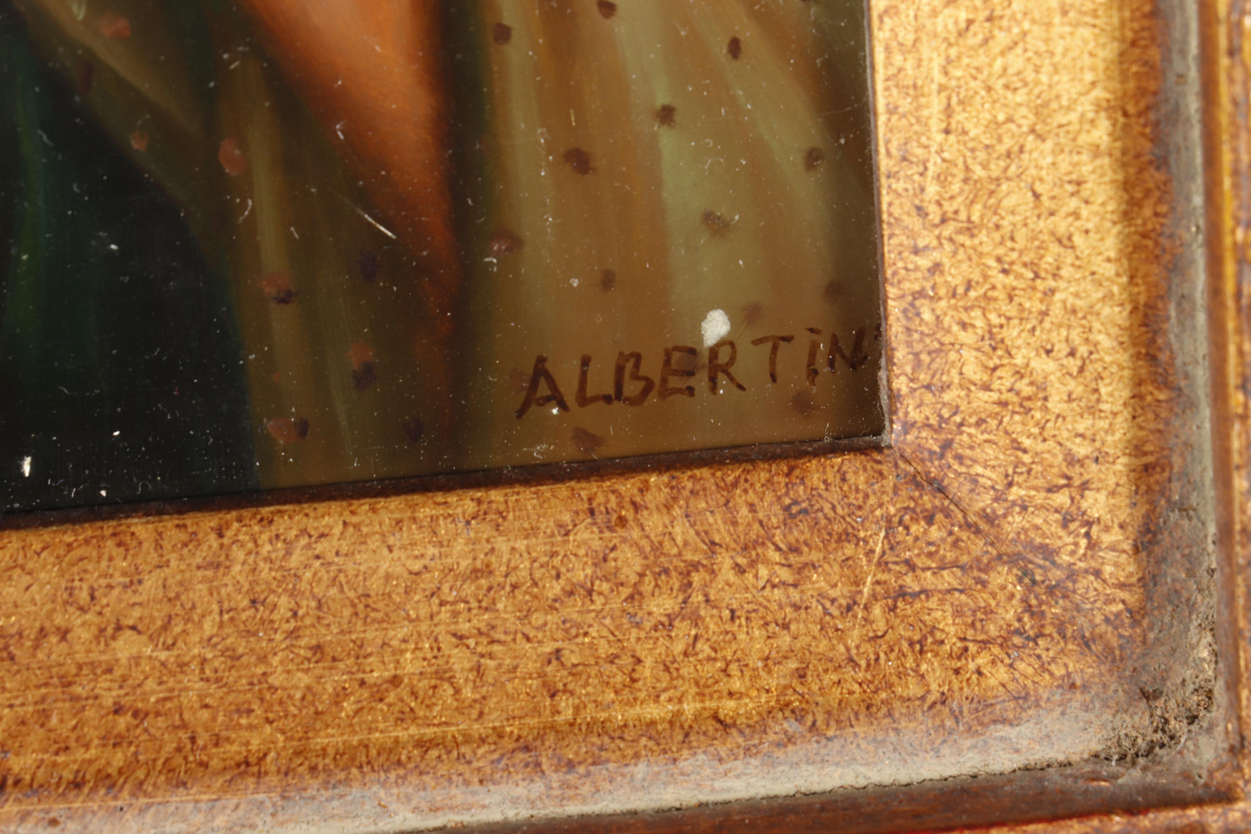 20th Century Portrait Oil Painting