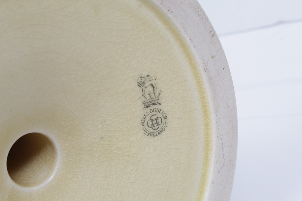 Royal Doulton "Battle of Hastings" Candlestick After the Bayeux Tapestry