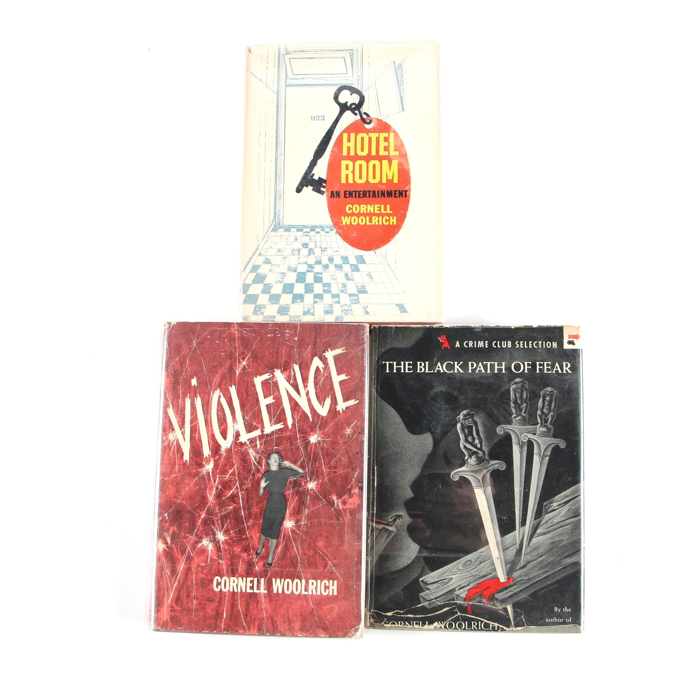 Vintage Cornell Woolrich Mystery Novels