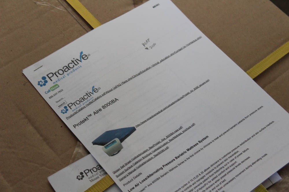 Proactive Protekt Aire 8000BA Mattress System