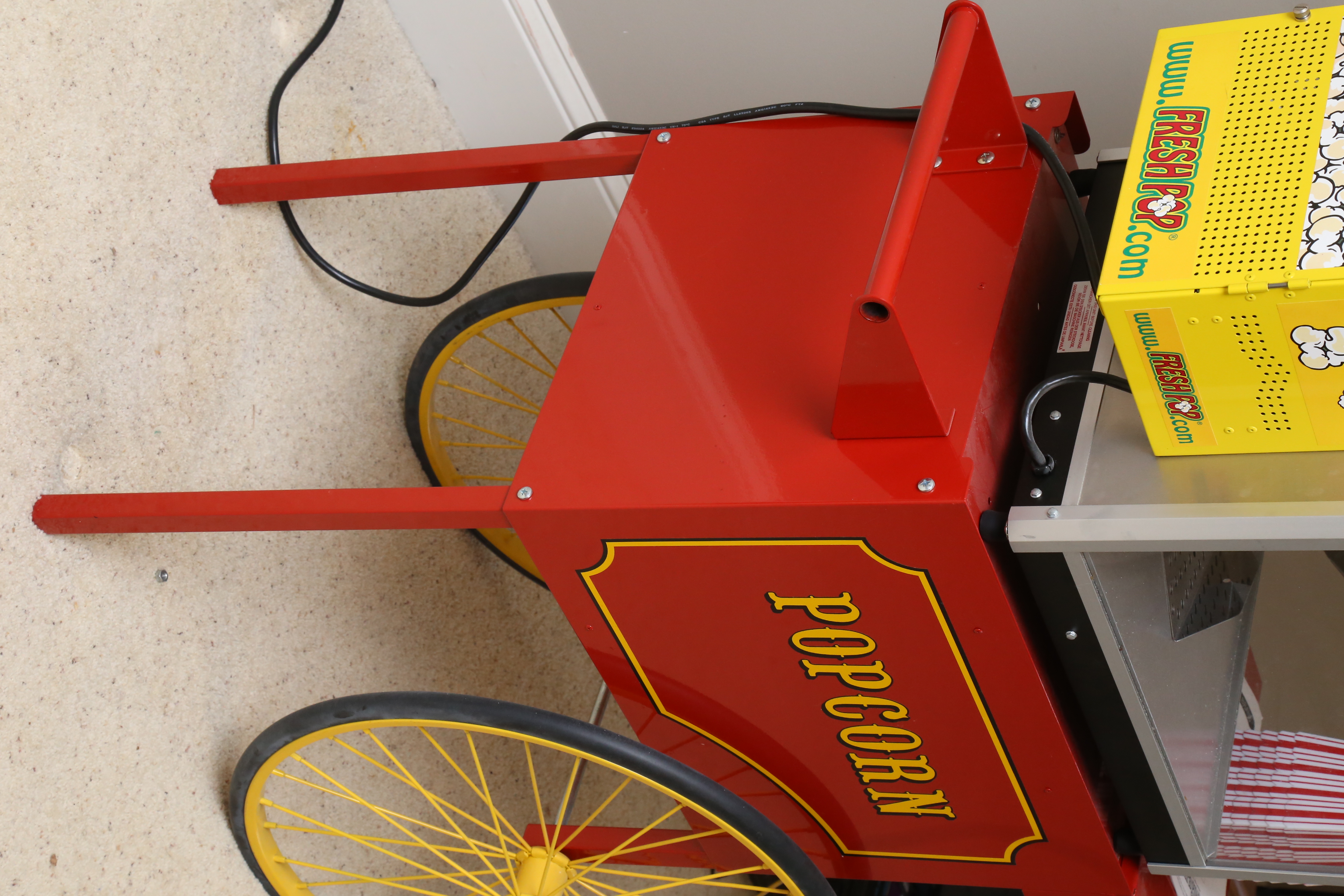 Fresh Pop Hot Air Popcorn Machine