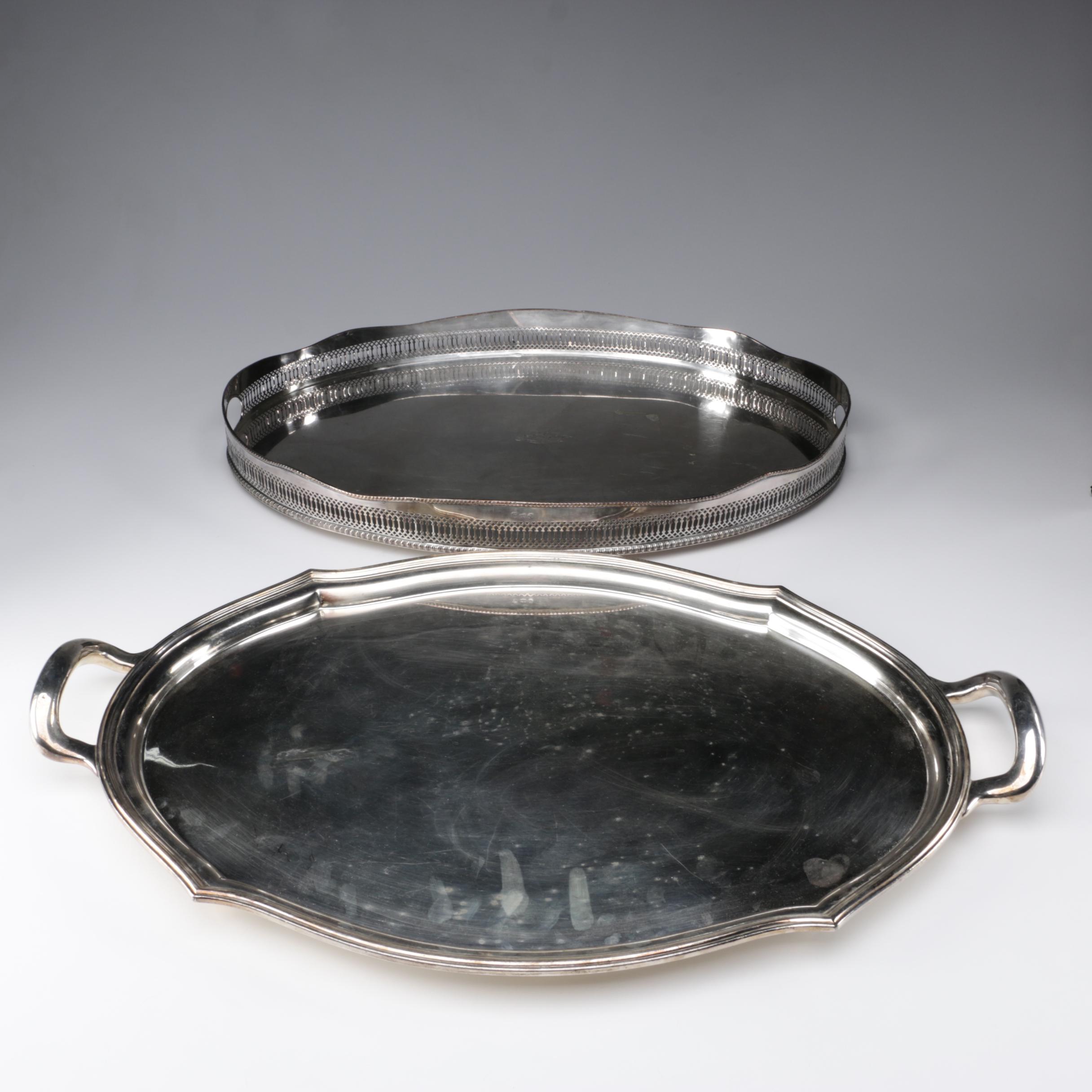 Tiffany Co. "Hampton" Silver Plate Waiter Tray and More, c.1935