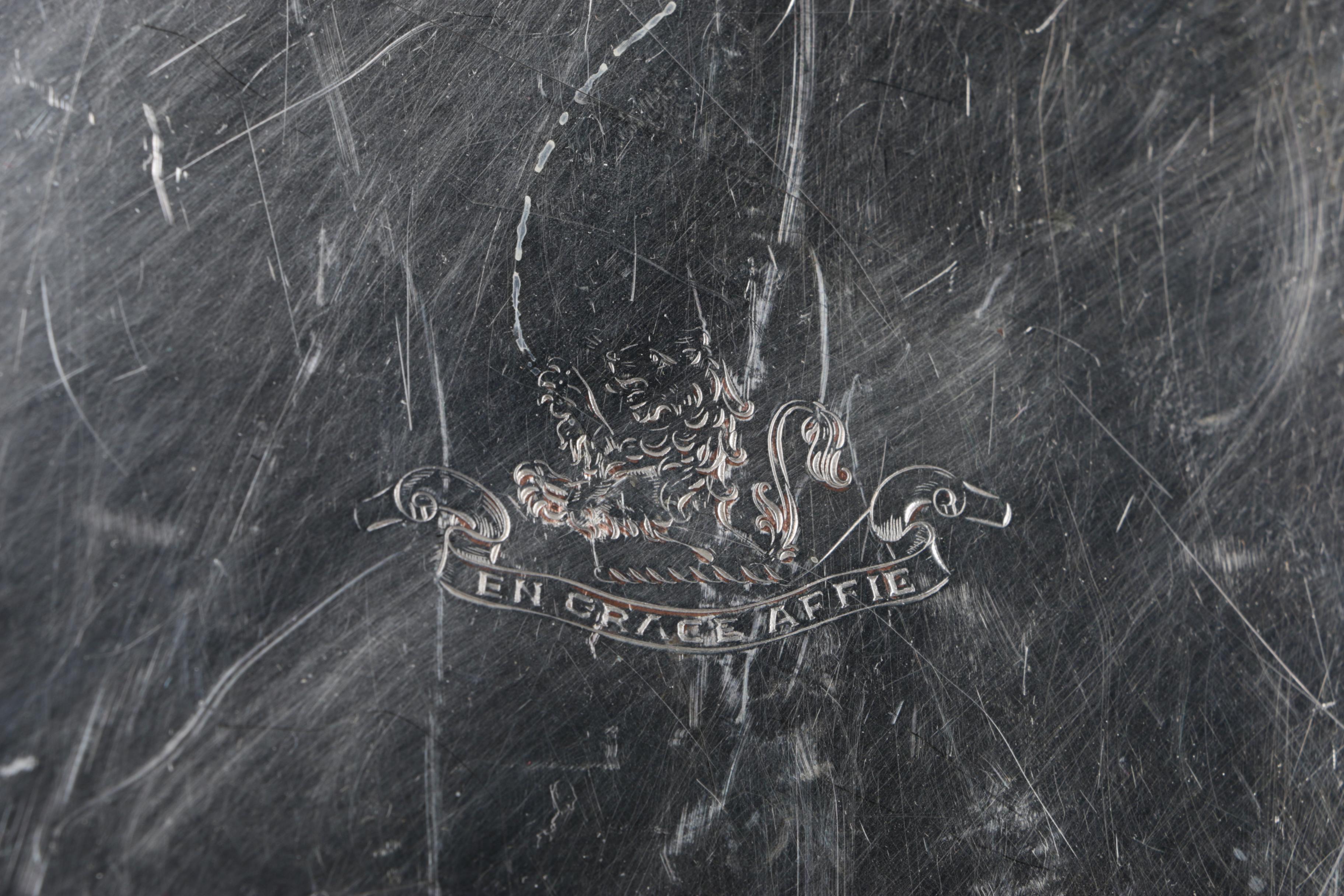 Tiffany Co. "Hampton" Silver Plate Waiter Tray and More, c.1935