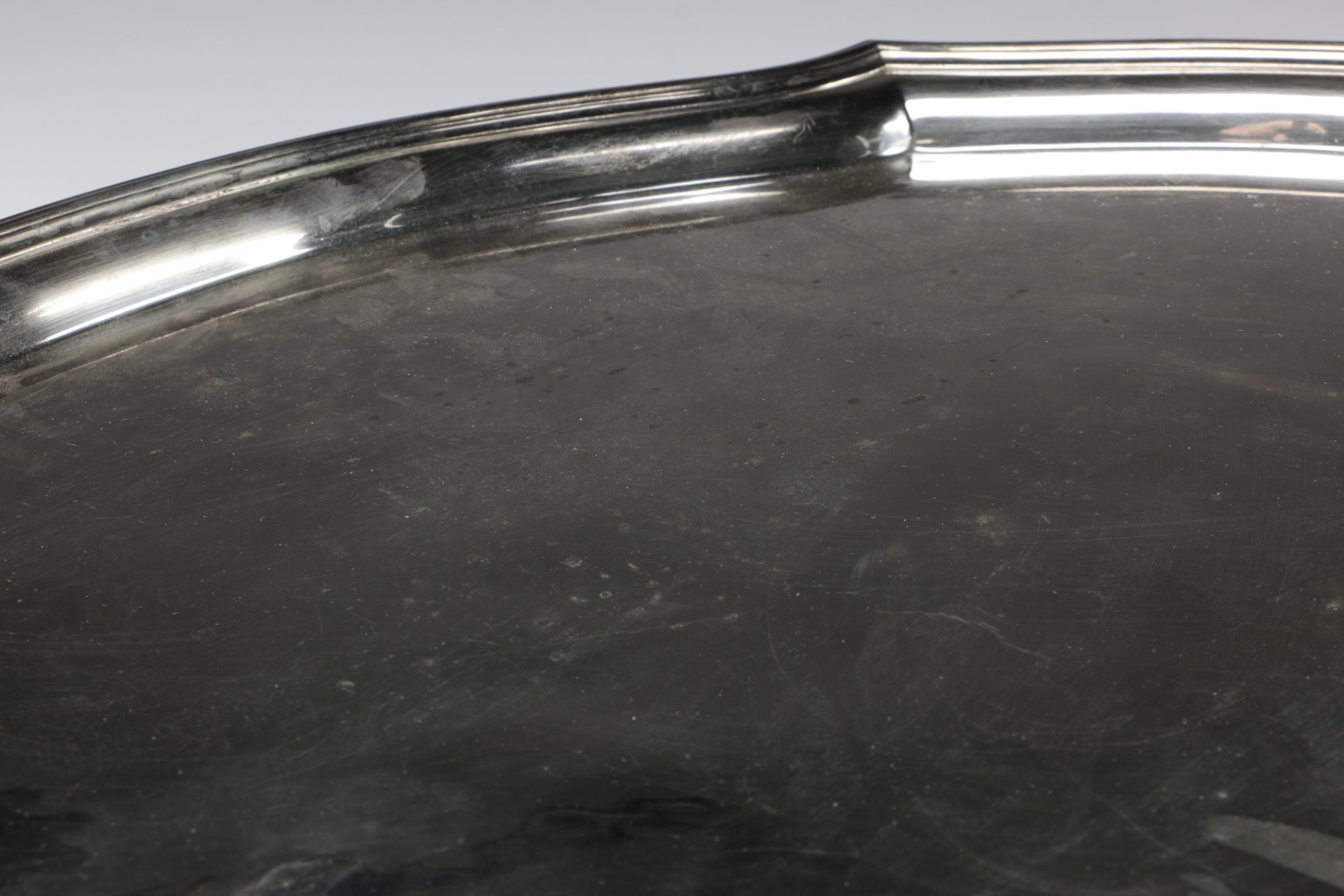 Tiffany Co. "Hampton" Silver Plate Waiter Tray and More, c.1935