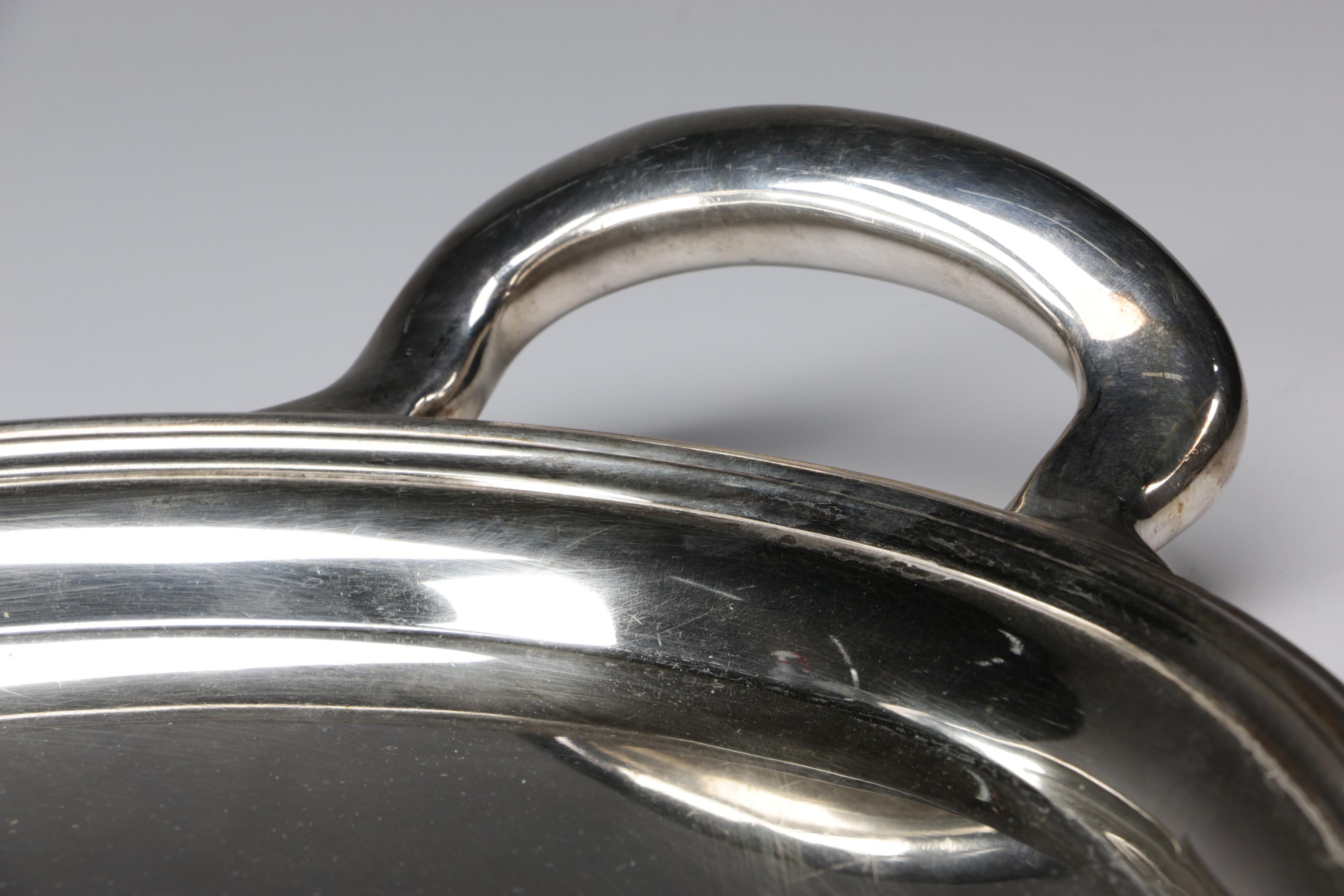 Tiffany Co. "Hampton" Silver Plate Waiter Tray and More, c.1935