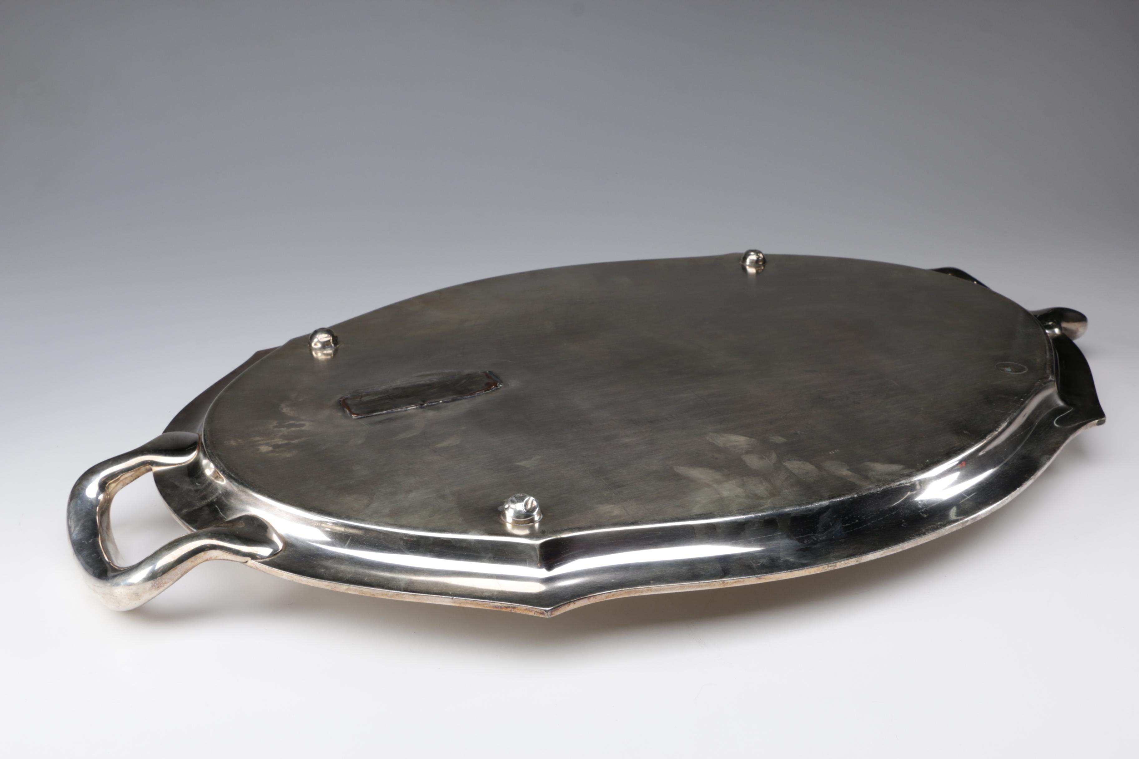 Tiffany Co. "Hampton" Silver Plate Waiter Tray and More, c.1935