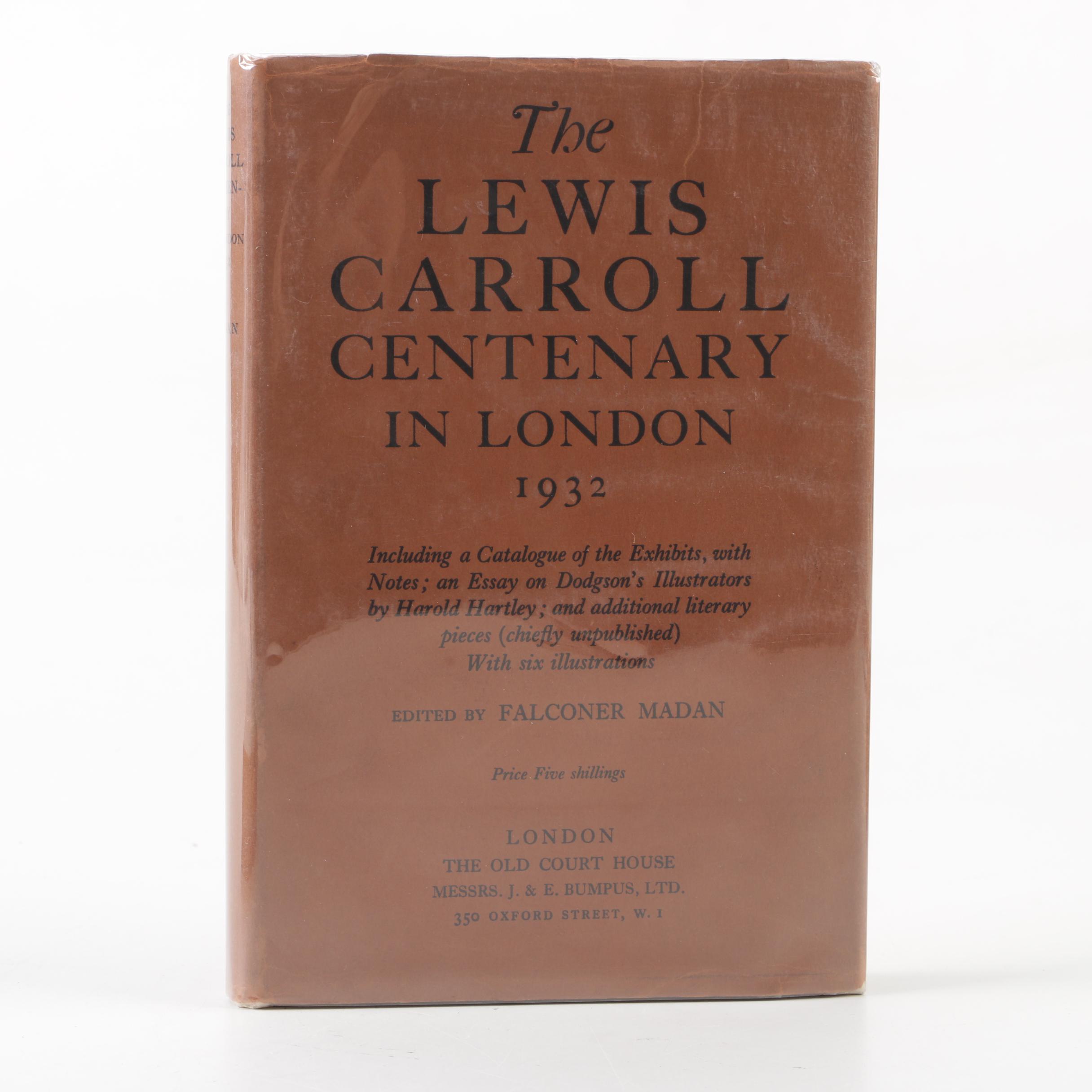 "The Lewis Carroll Centenary in London" with Vintage "Alice" Books