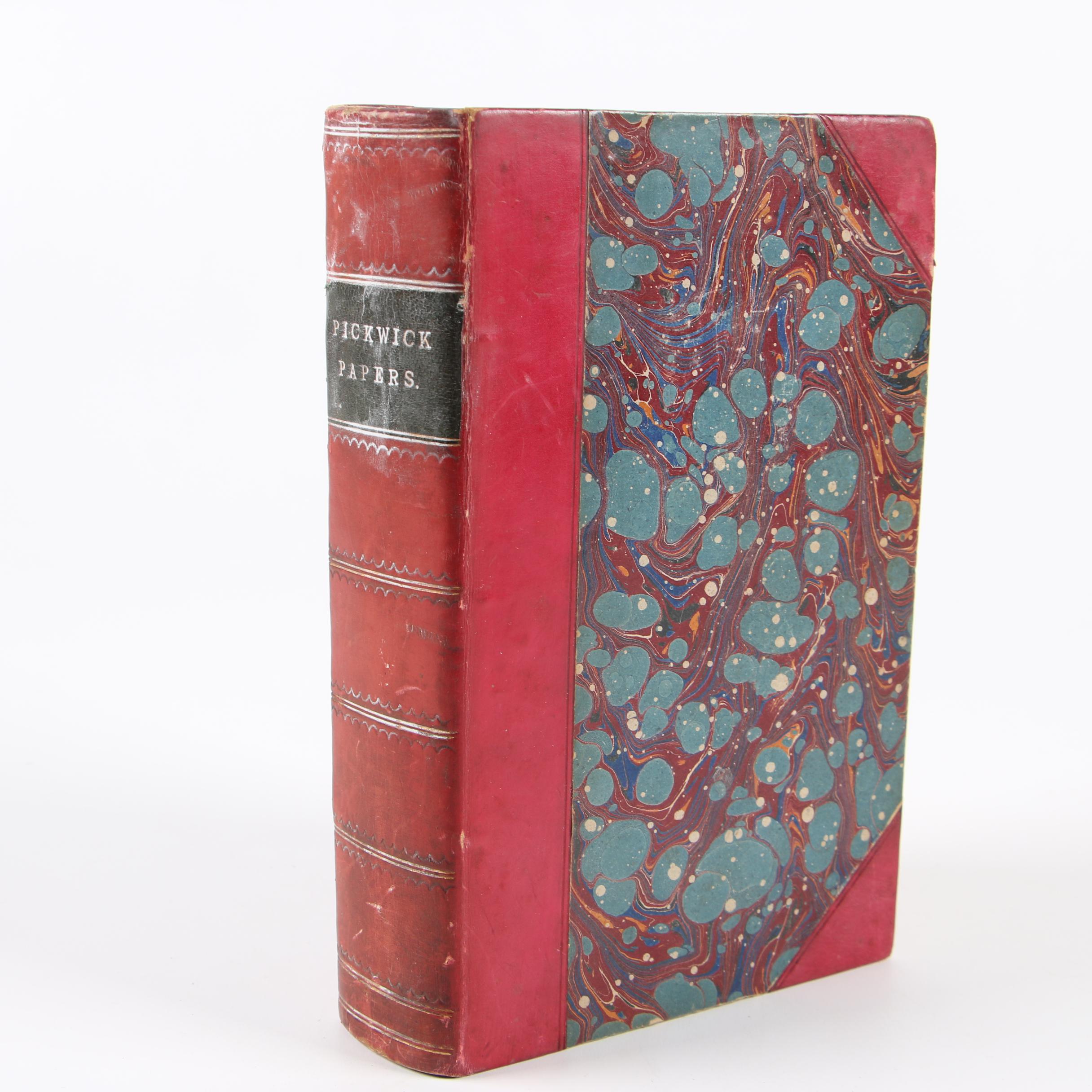 First Edition Early Impression "Pickwick Papers" by Charles Dickens
