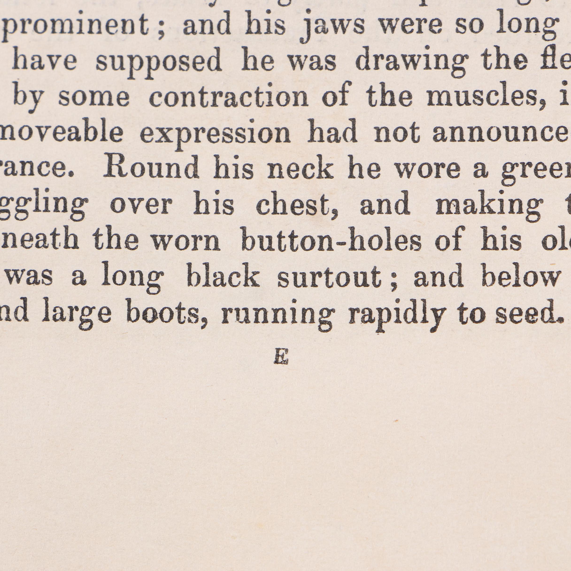 First Edition Early Impression "Pickwick Papers" by Charles Dickens
