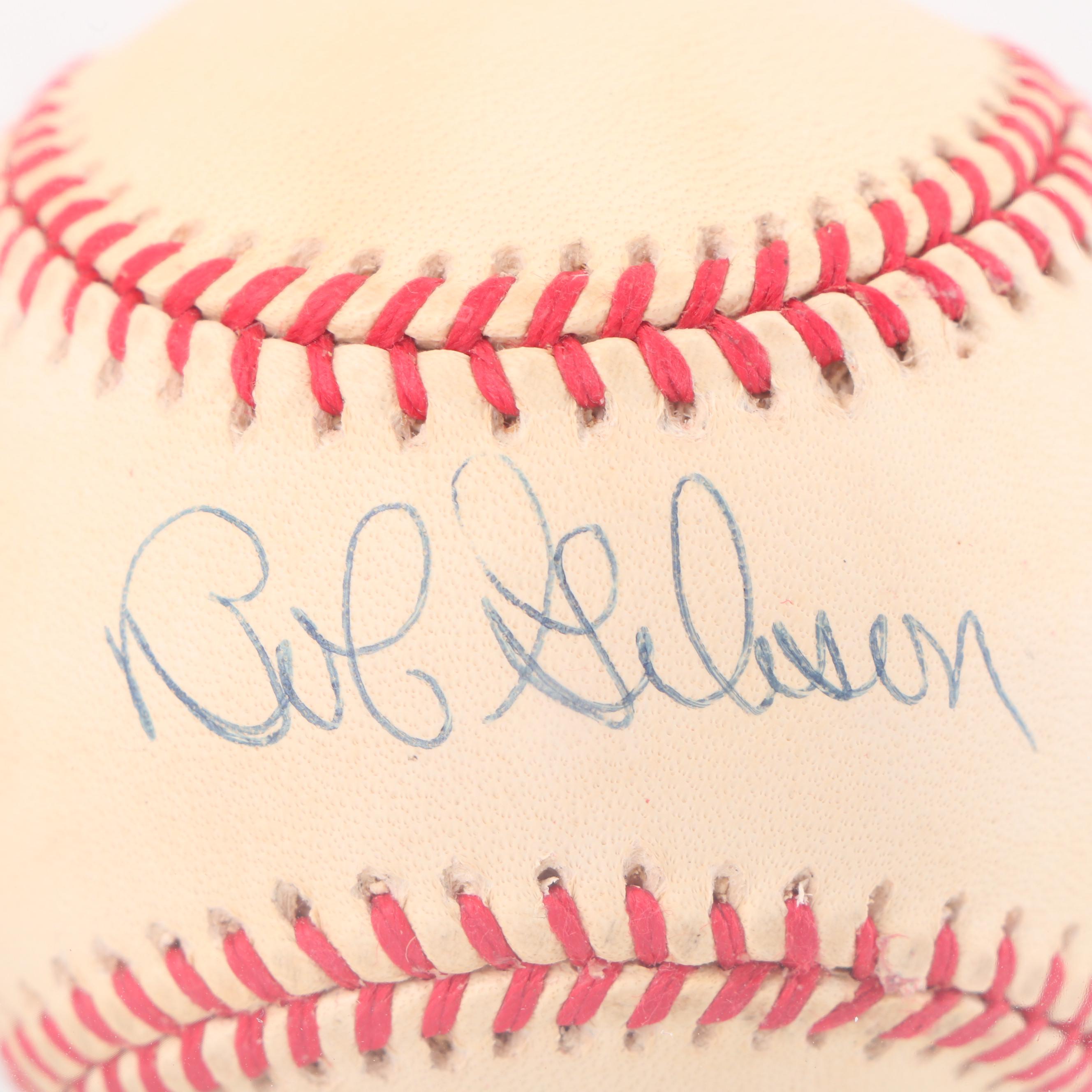 Bob Gibson Autographed Baseball