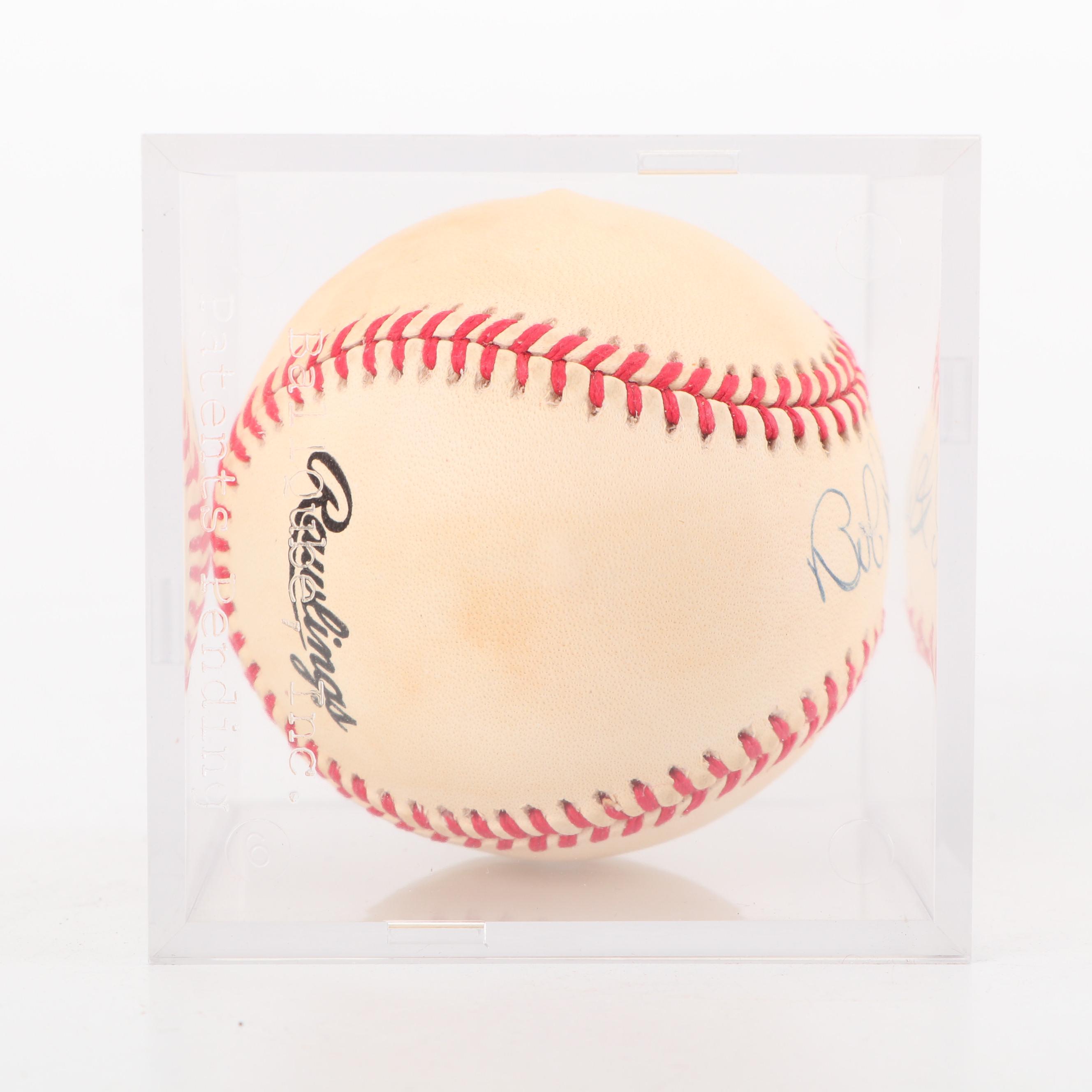 Bob Gibson Autographed Baseball