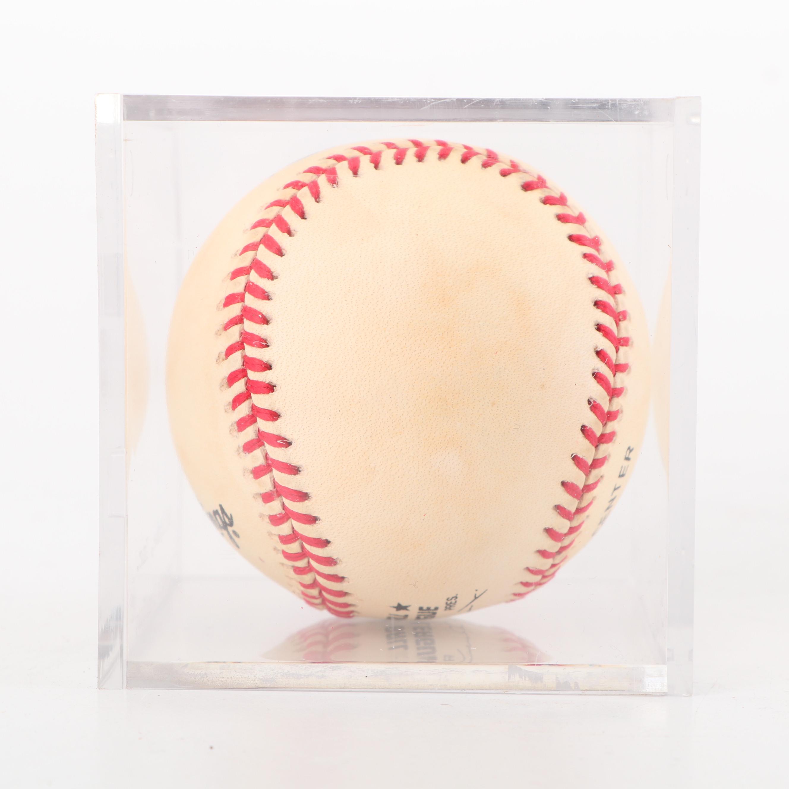 Bob Gibson Autographed Baseball