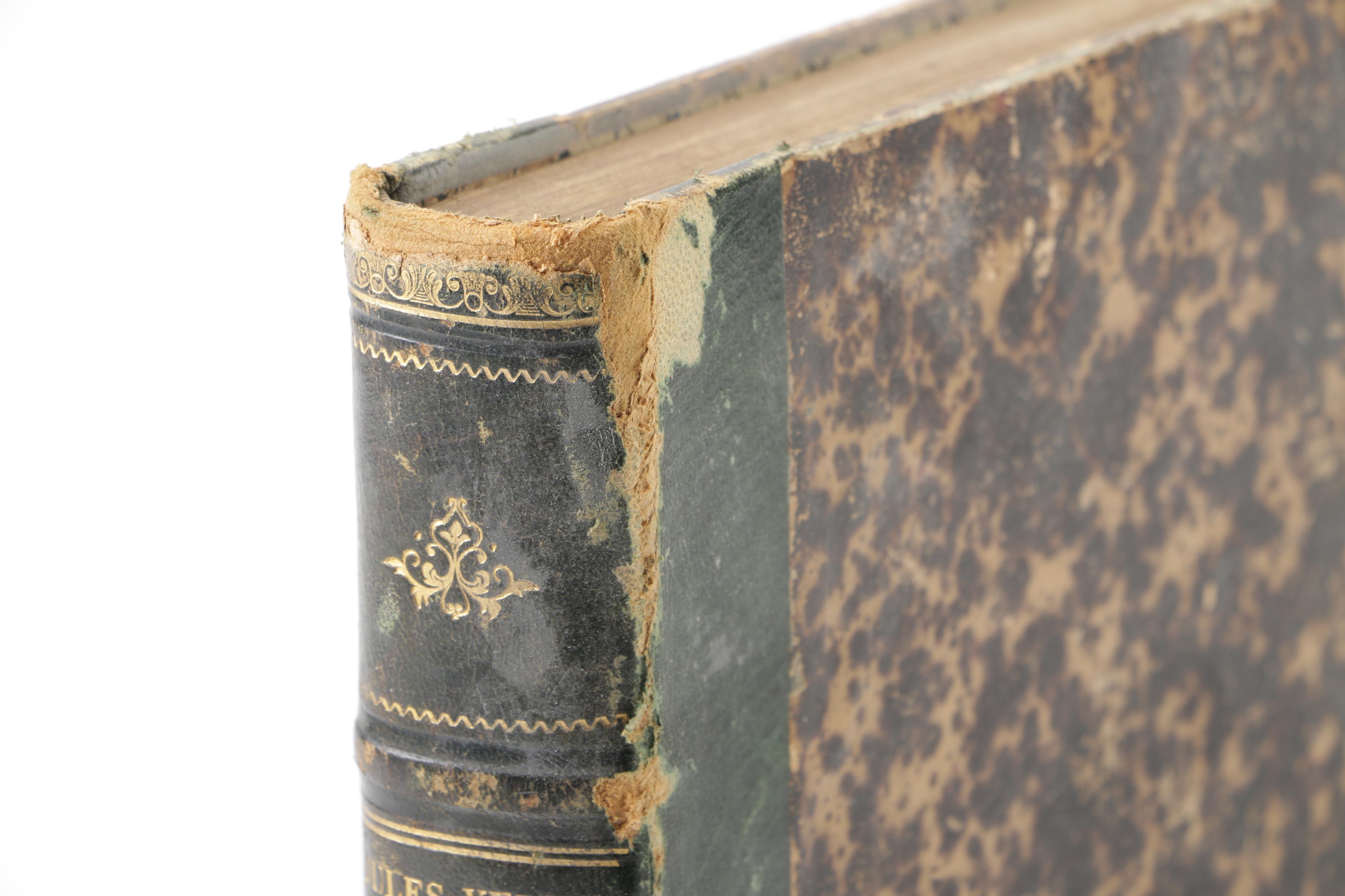 1871 First French Edition "Twenty Thousand Leagues Under the Sea"