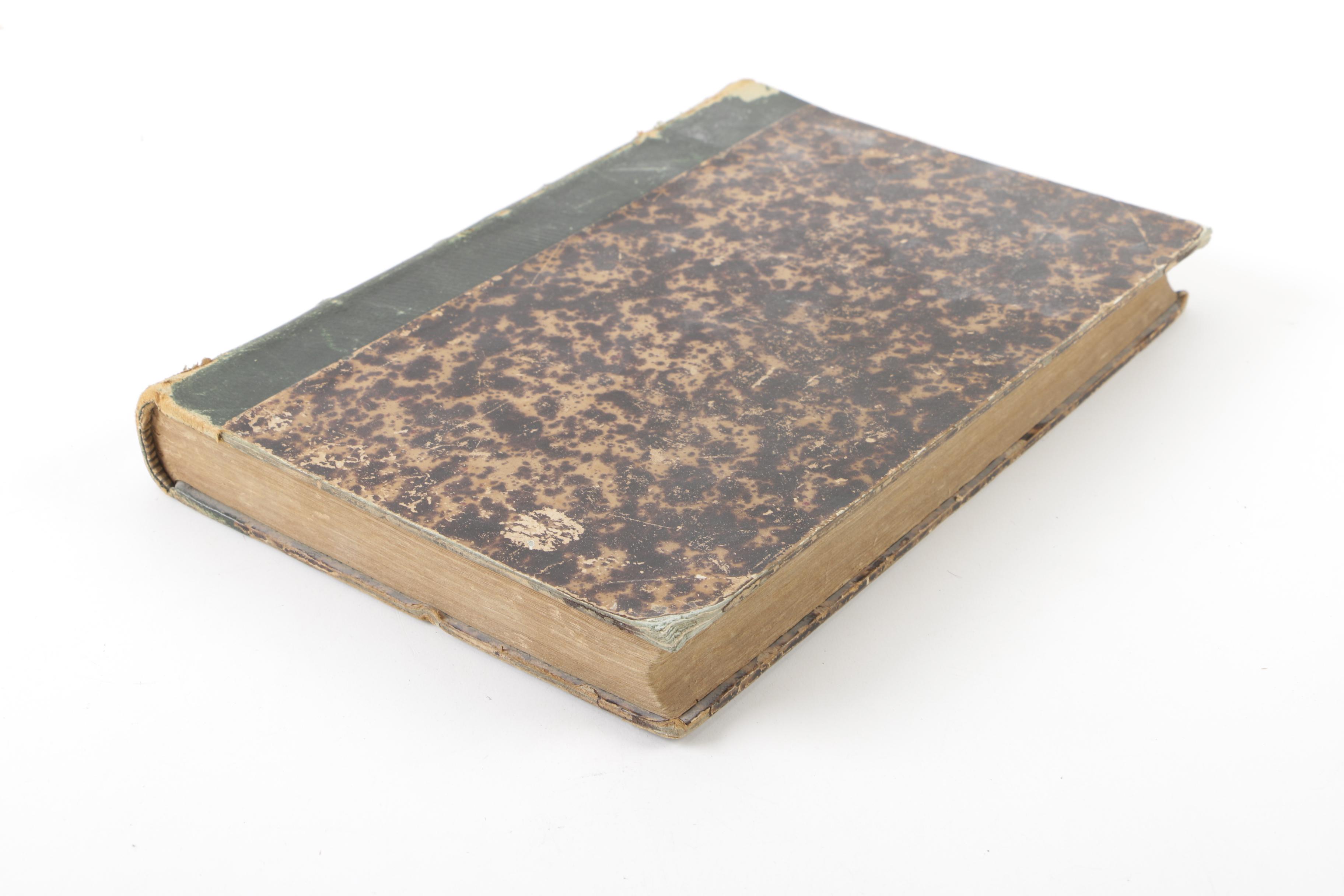 1871 First French Edition "Twenty Thousand Leagues Under the Sea"