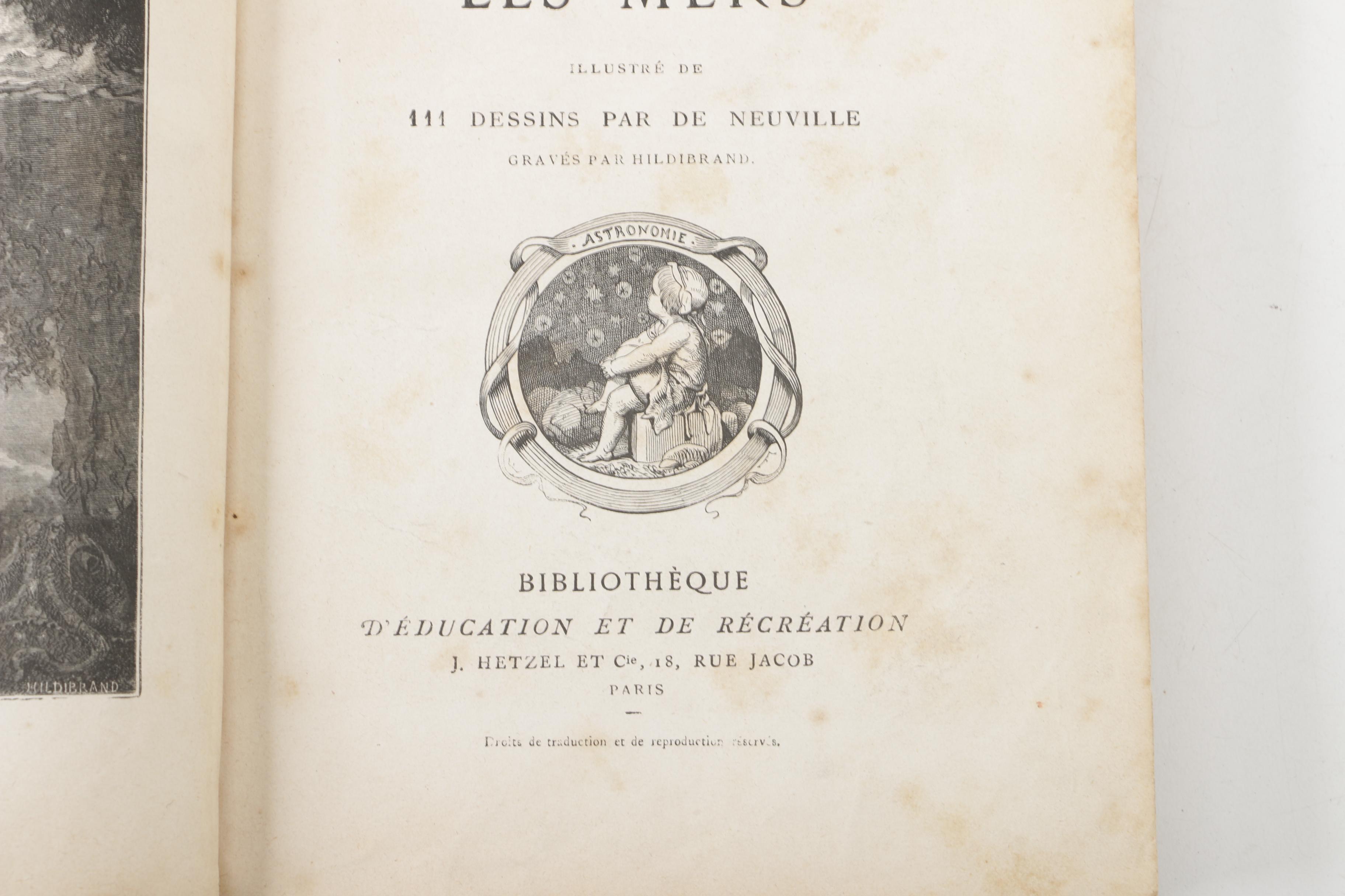 1871 First French Edition "Twenty Thousand Leagues Under the Sea"