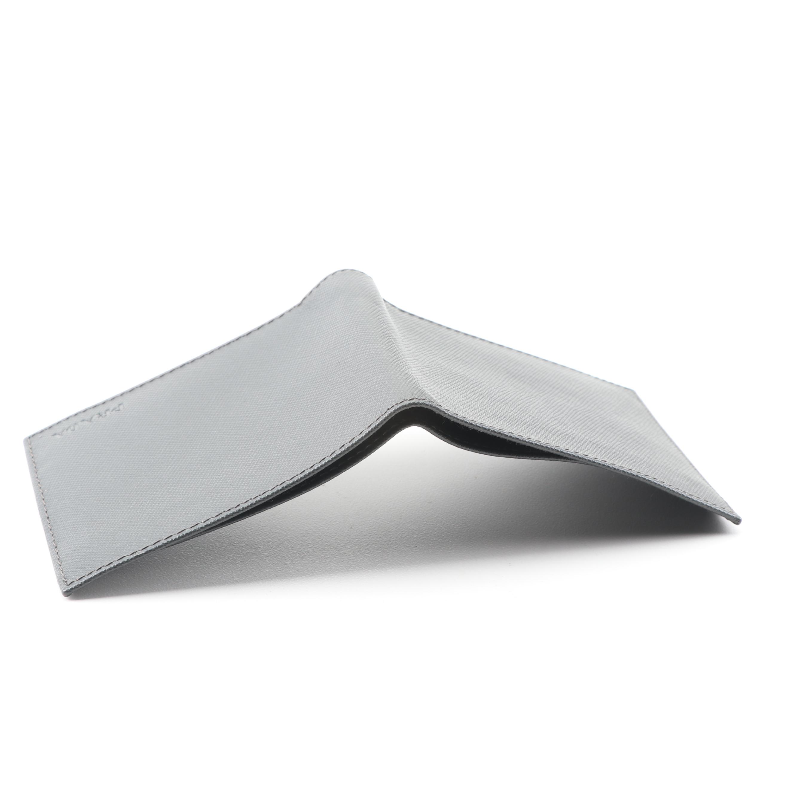 Prada Black Saffiano Leather Bifold Wallet