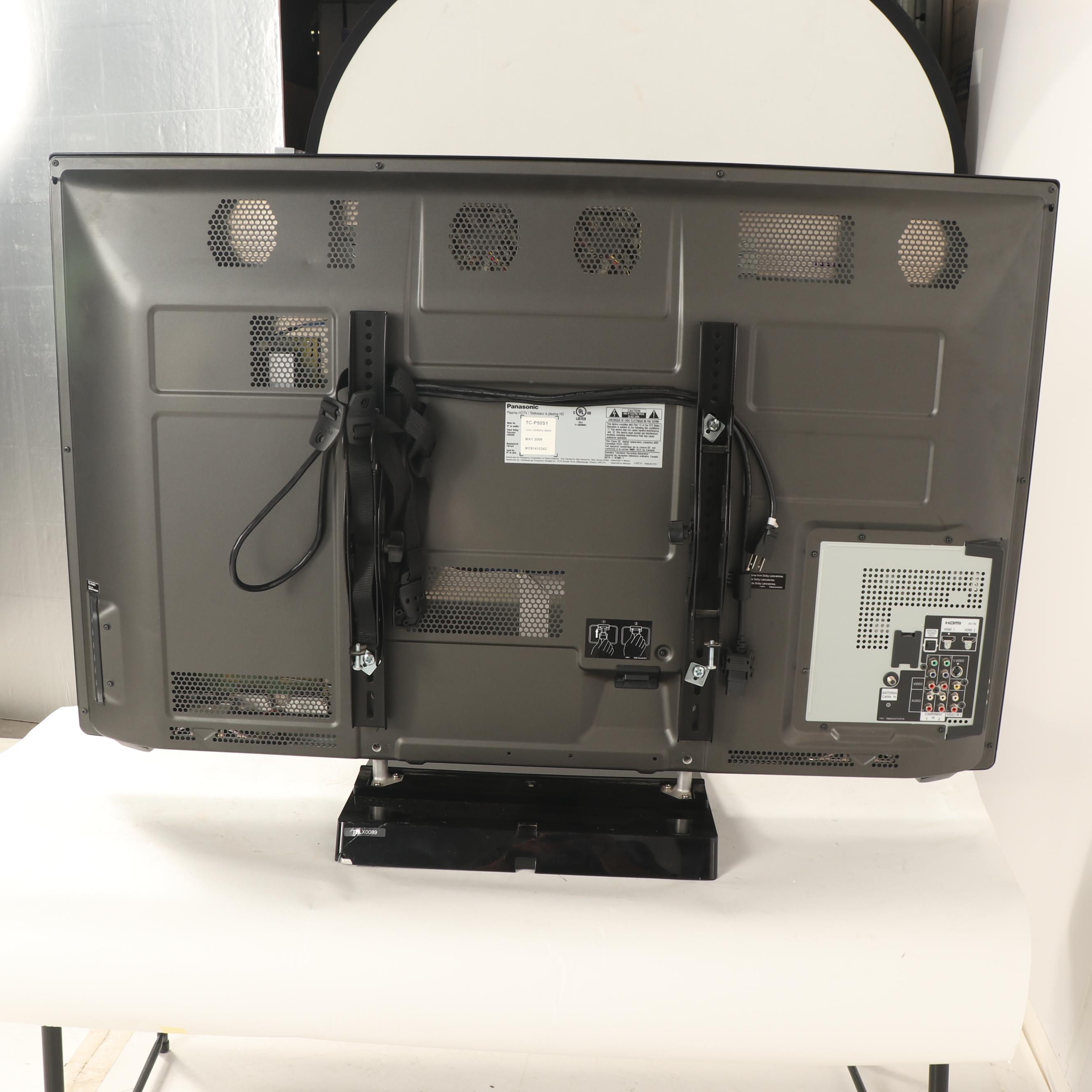 Panasonic Plasma 50" HDTV with Mounting Stand