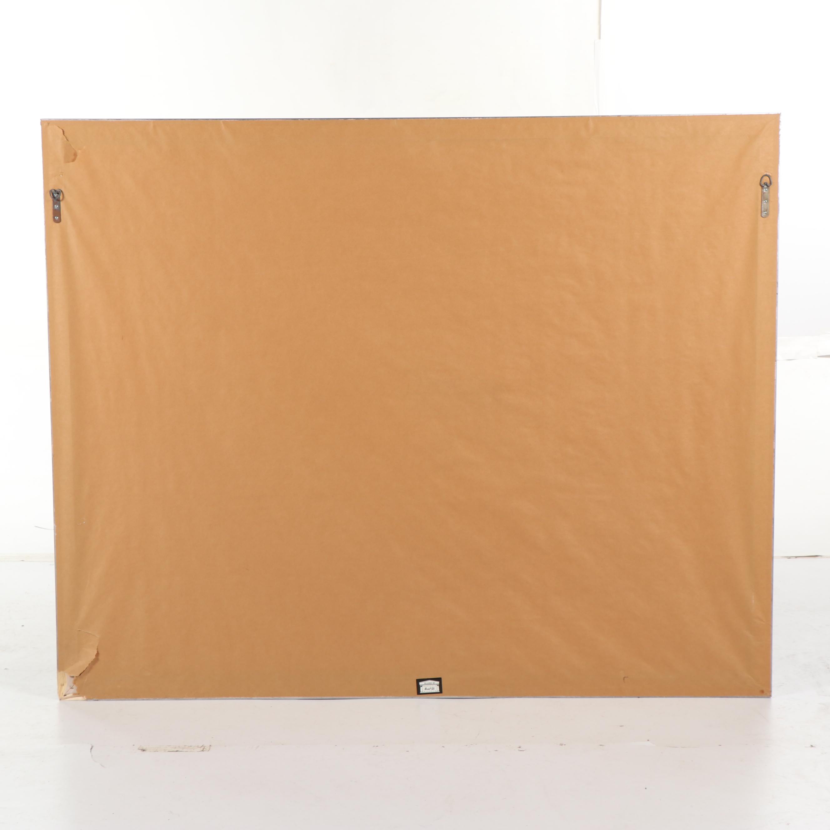 Roy Fairchild-Woodard Embellished Serigraph "Big Blue Sky"