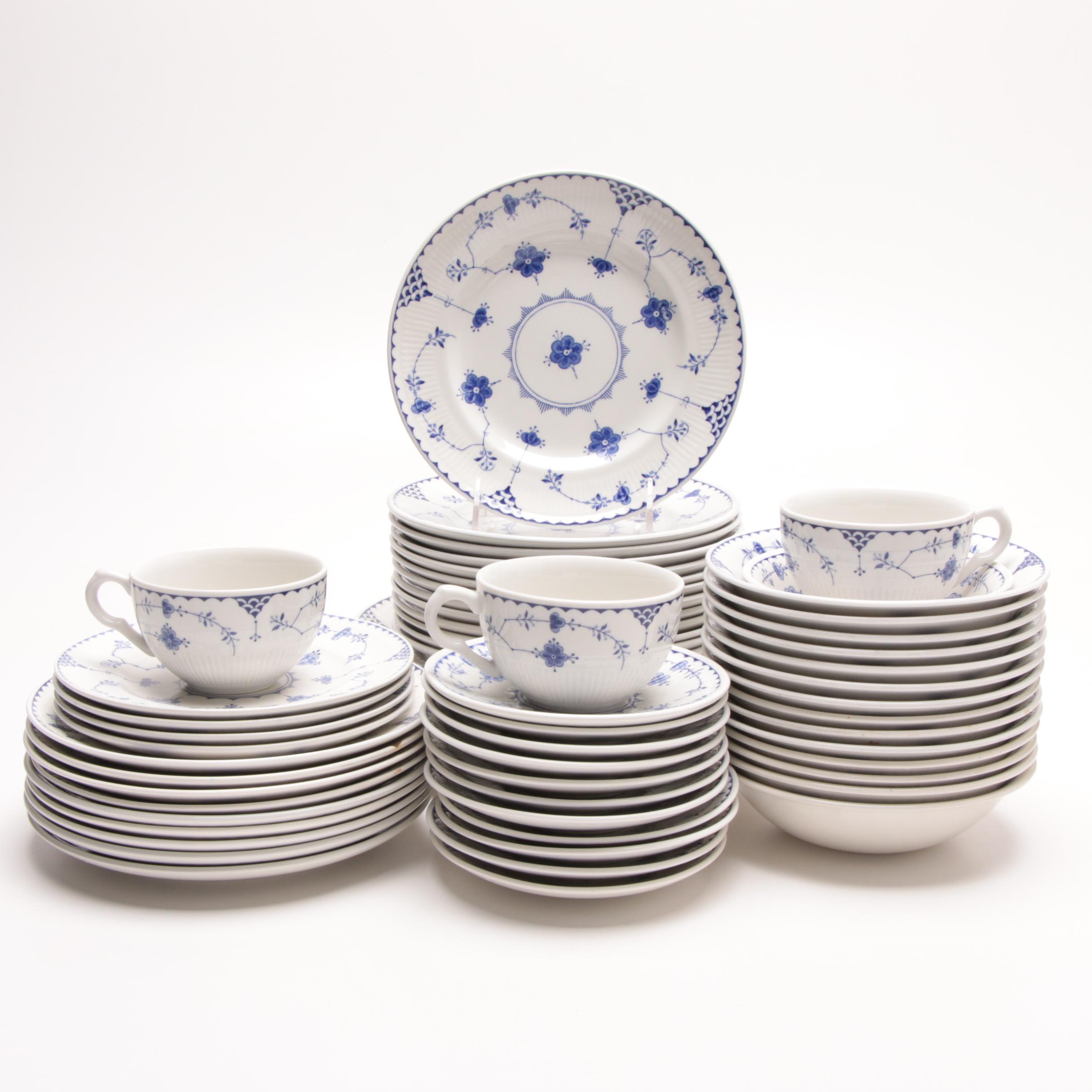 Johnson Brothers "Denmark Blue" Dinnerware