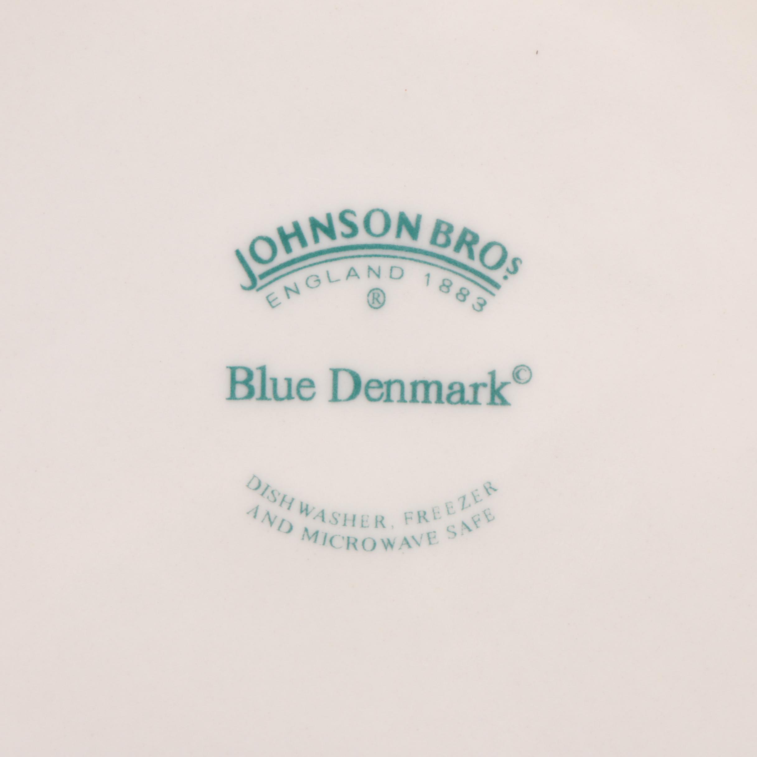 Johnson Brothers "Denmark Blue" Dinnerware