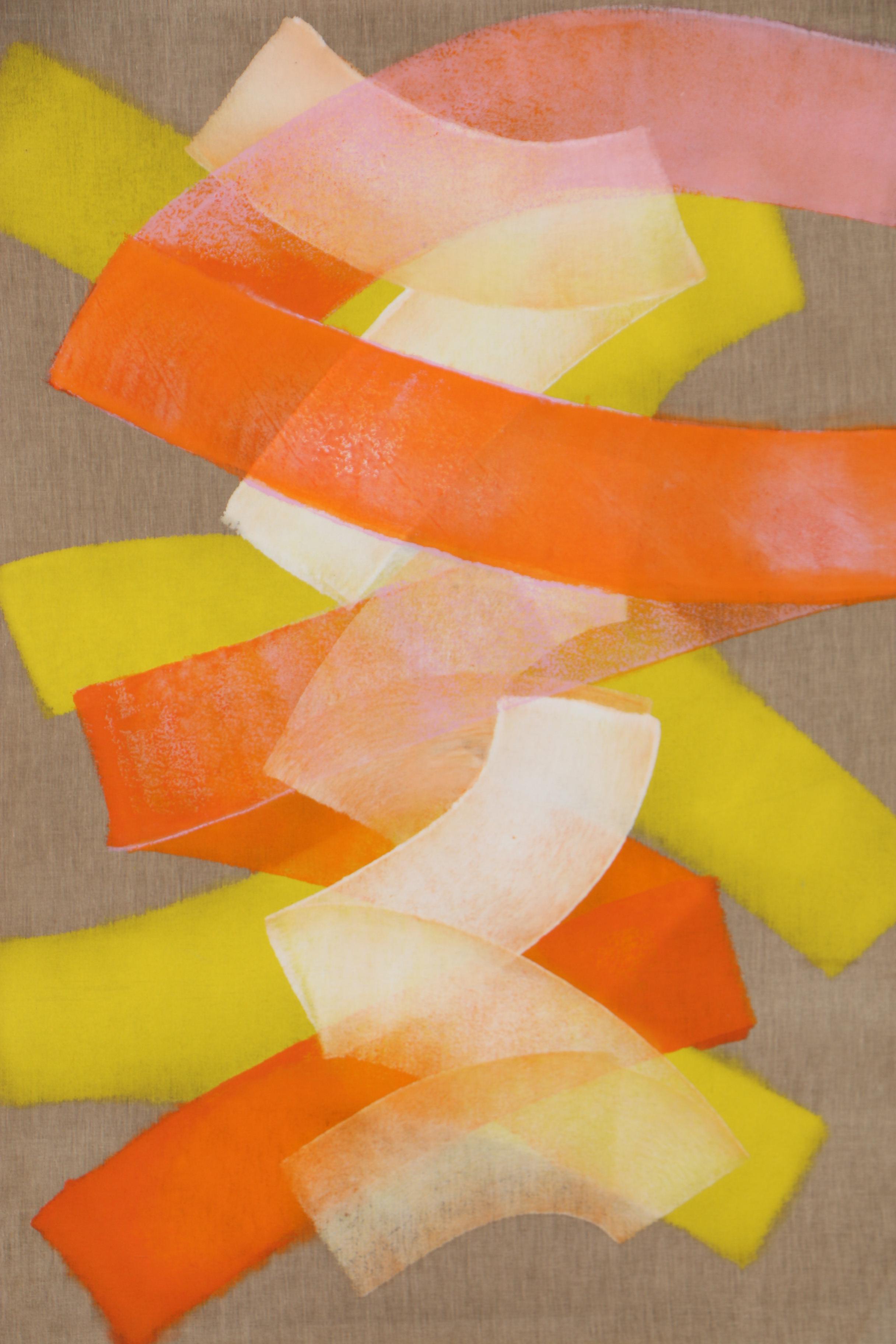 Kay Muir Acrylic Painting "How Do You Tell the Danger from the Dance"