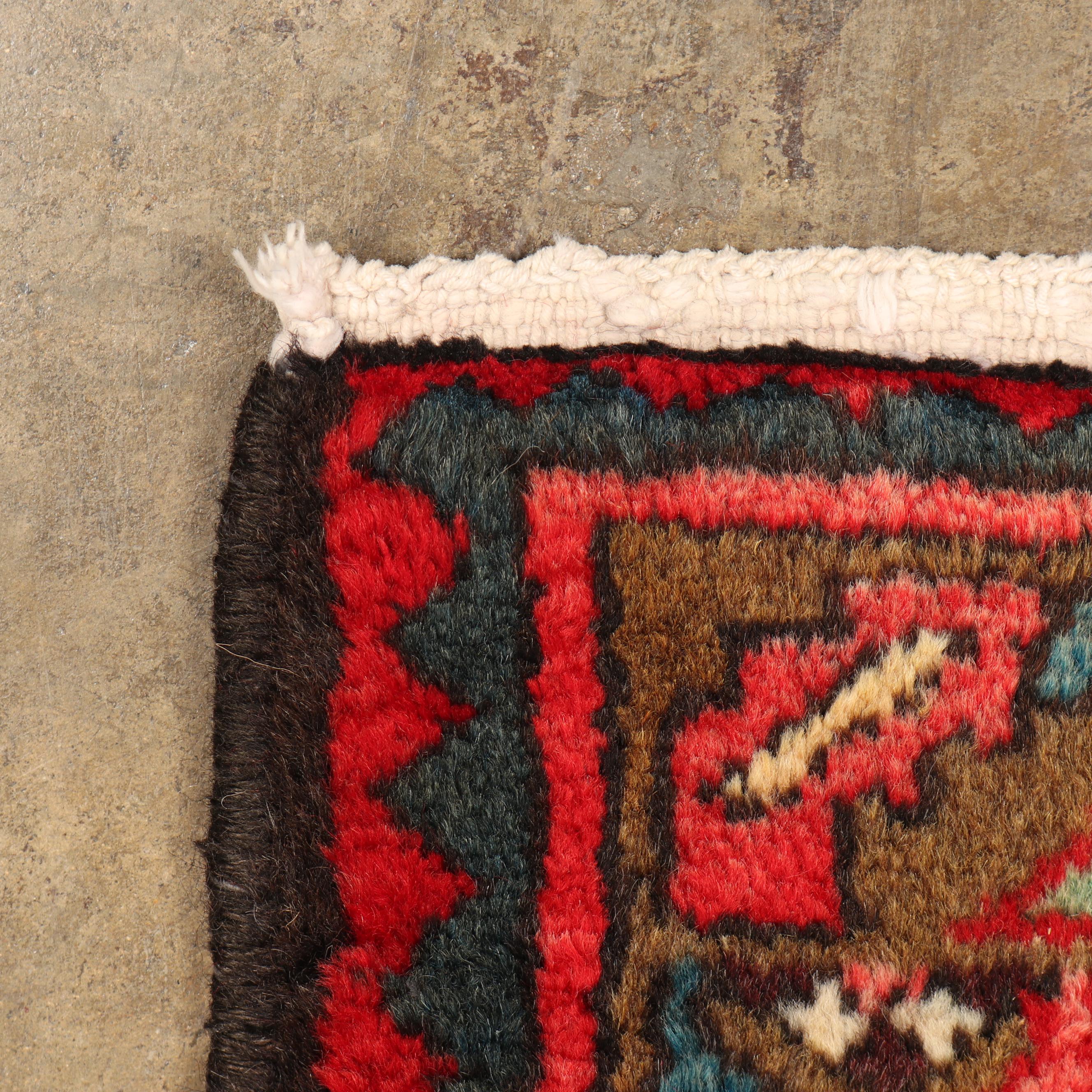 Hand-Knotted Persian Jokar Wool Long Rug